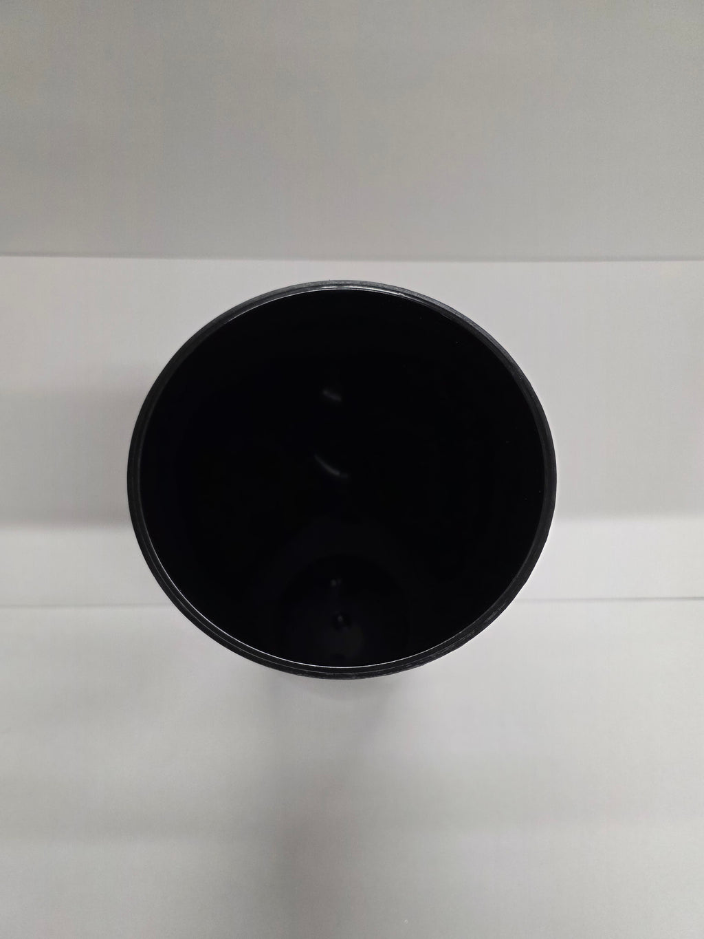 Acrylic Cylinder Black 43x16cm