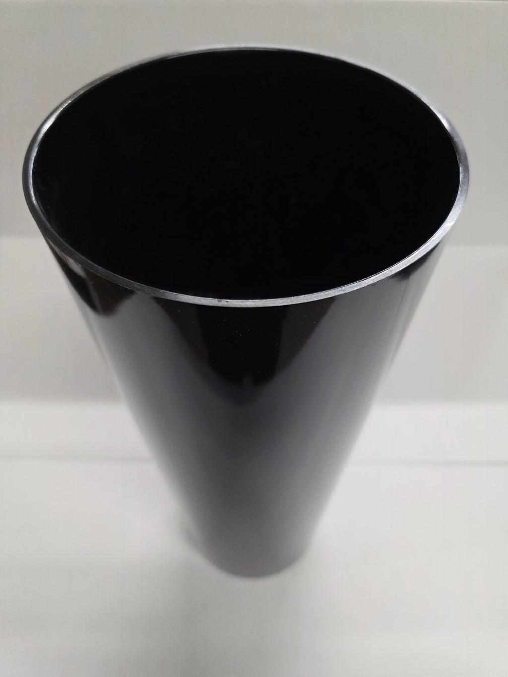 Acrylic Cylinder Black 50x18cm