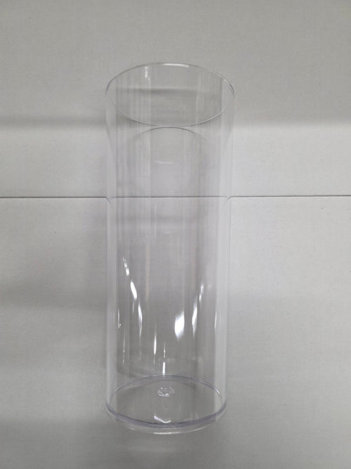 Acrylic Cylinder Clear 30x13cm (PACK OF 2)