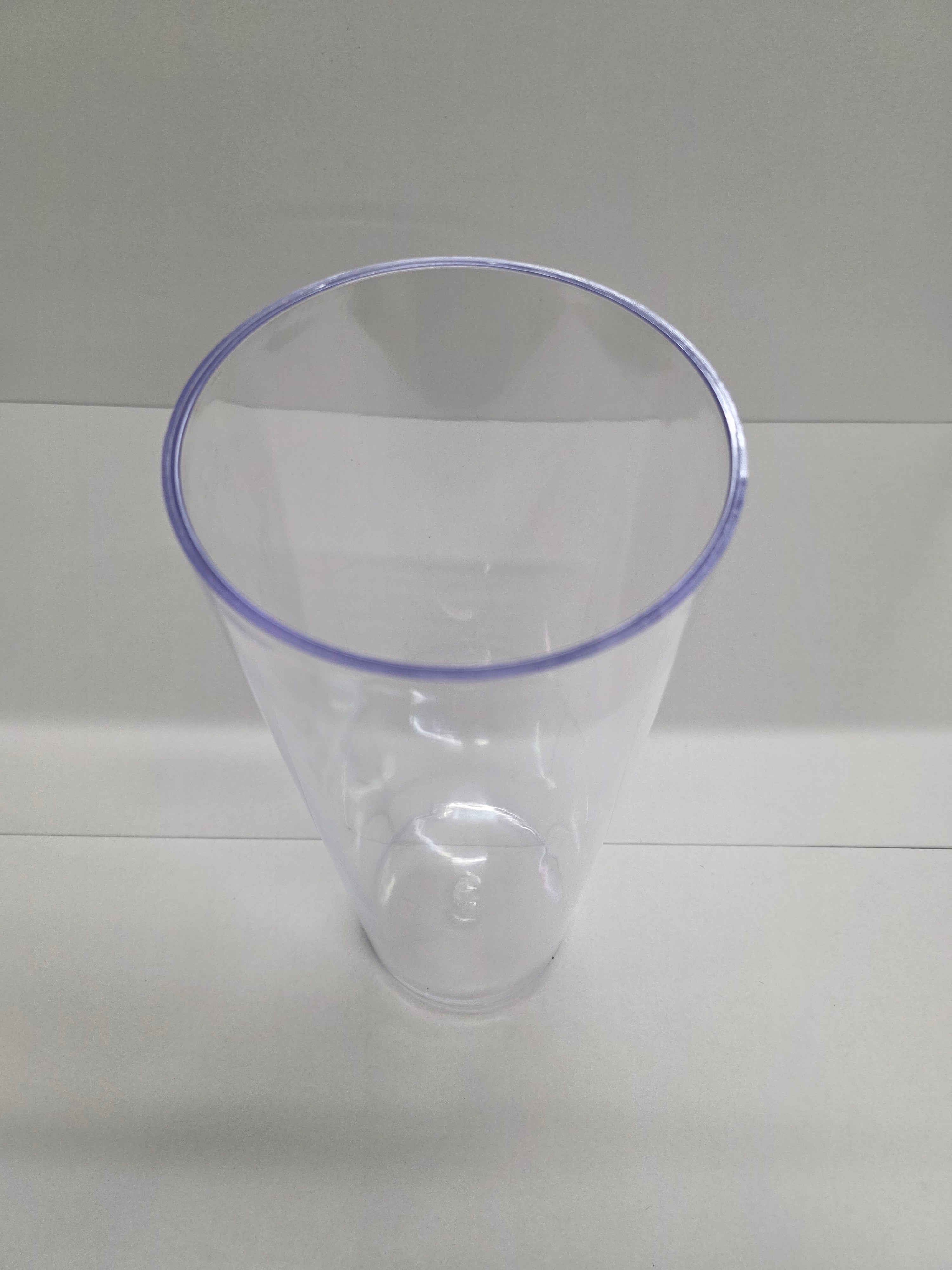Acrylic Cylinder Clear 43x16cm