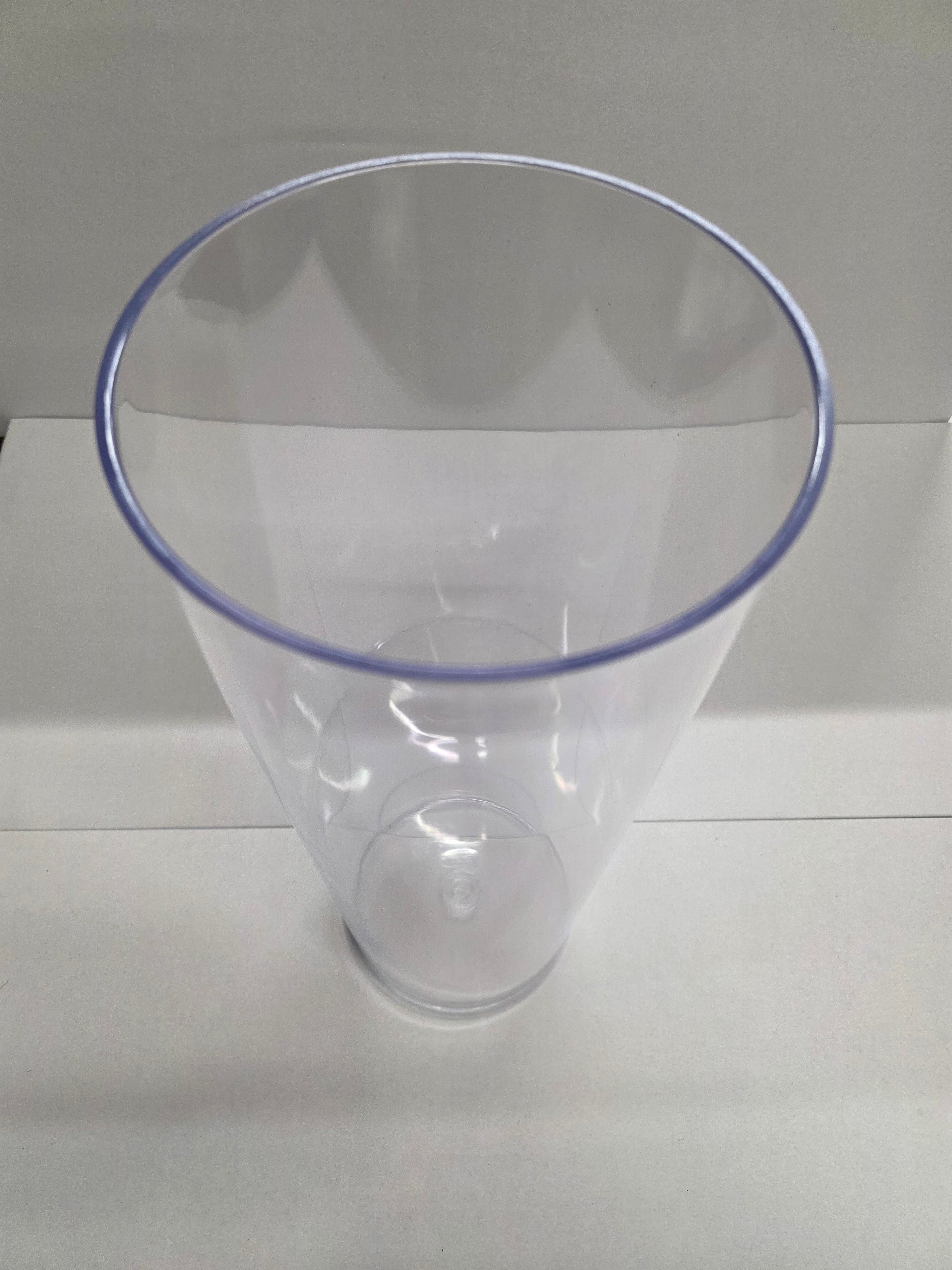 Acrylic Cylinder Clear 43x16cm