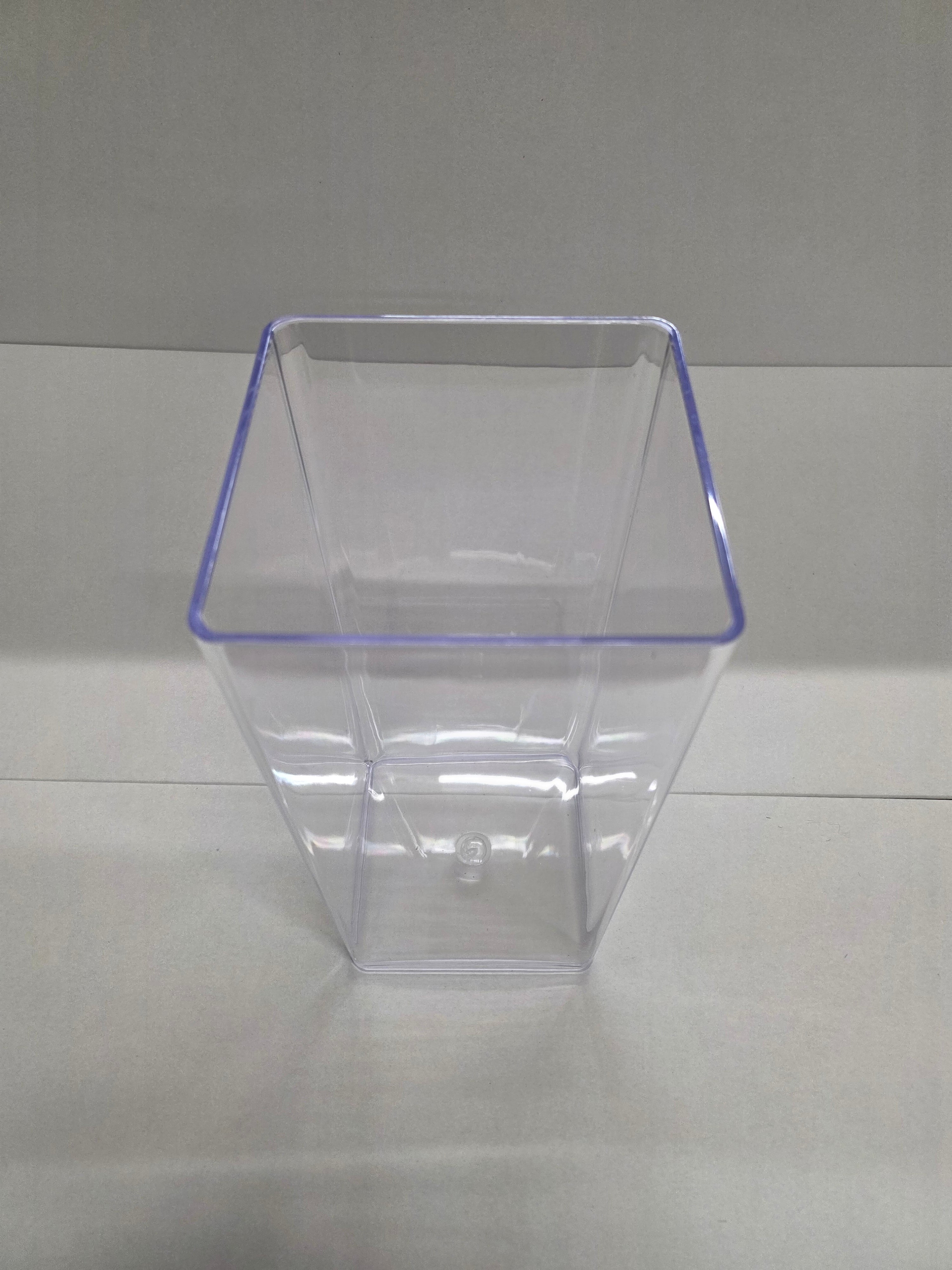 Acrylic Square Vase 14.5x30cm