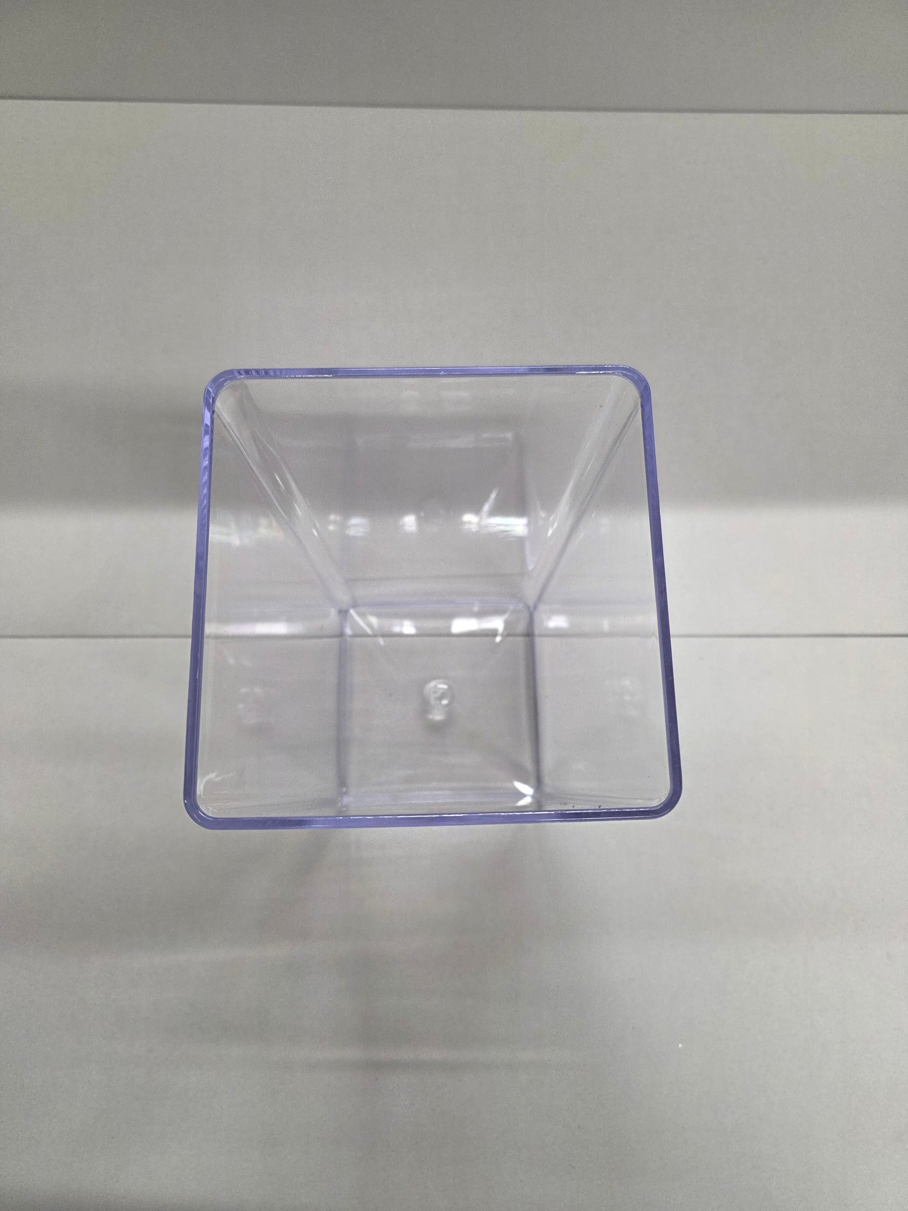 Acrylic Square Vase 14.5x30cm