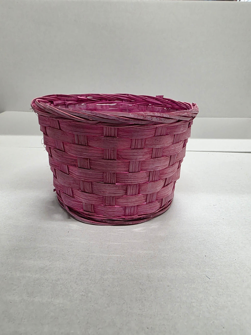 Bamboo Casi Bowl Pink 11x18cm (PACK OF 4)