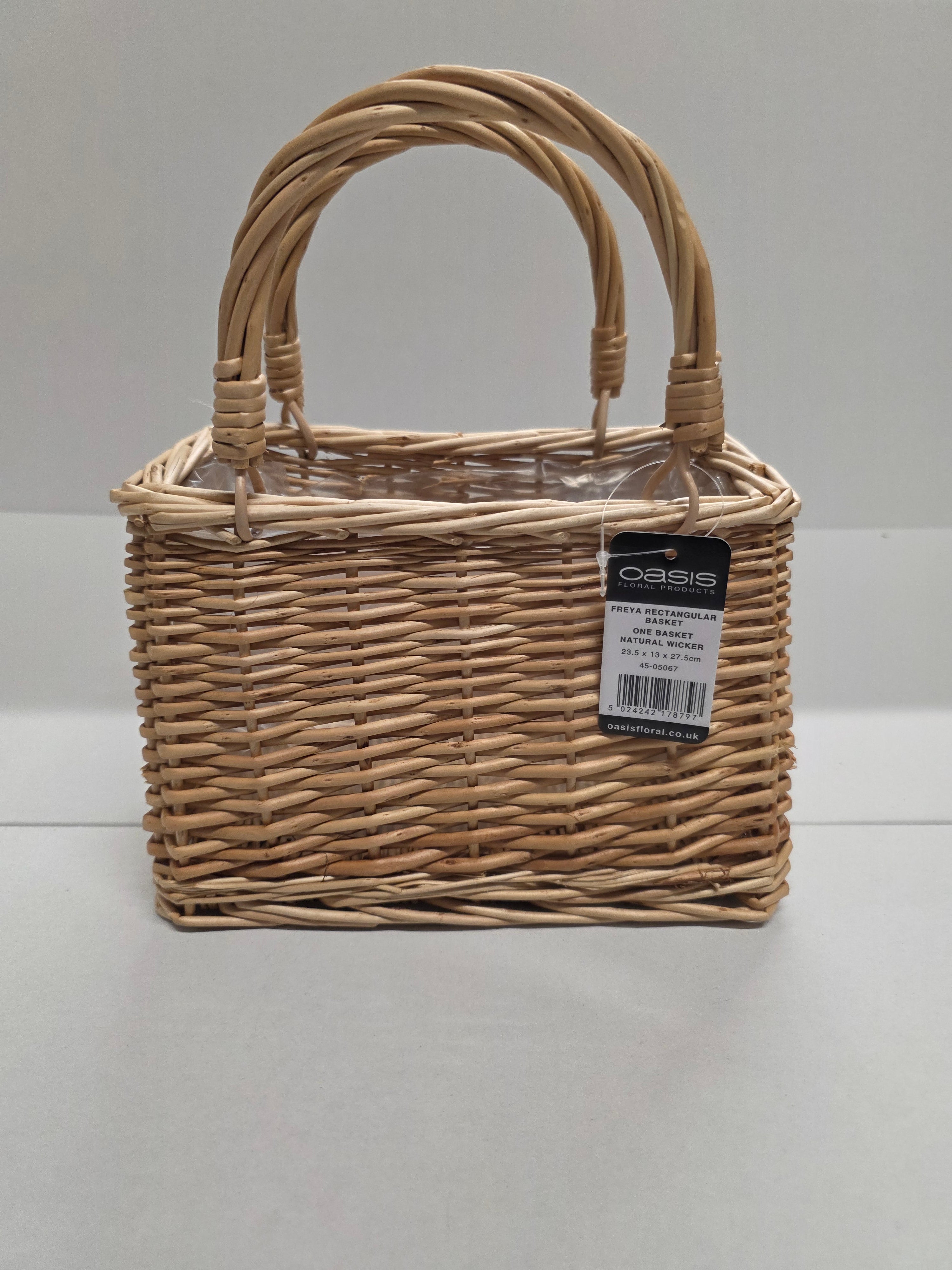 Freya Wicker Basket 23.5x13x27.5cm