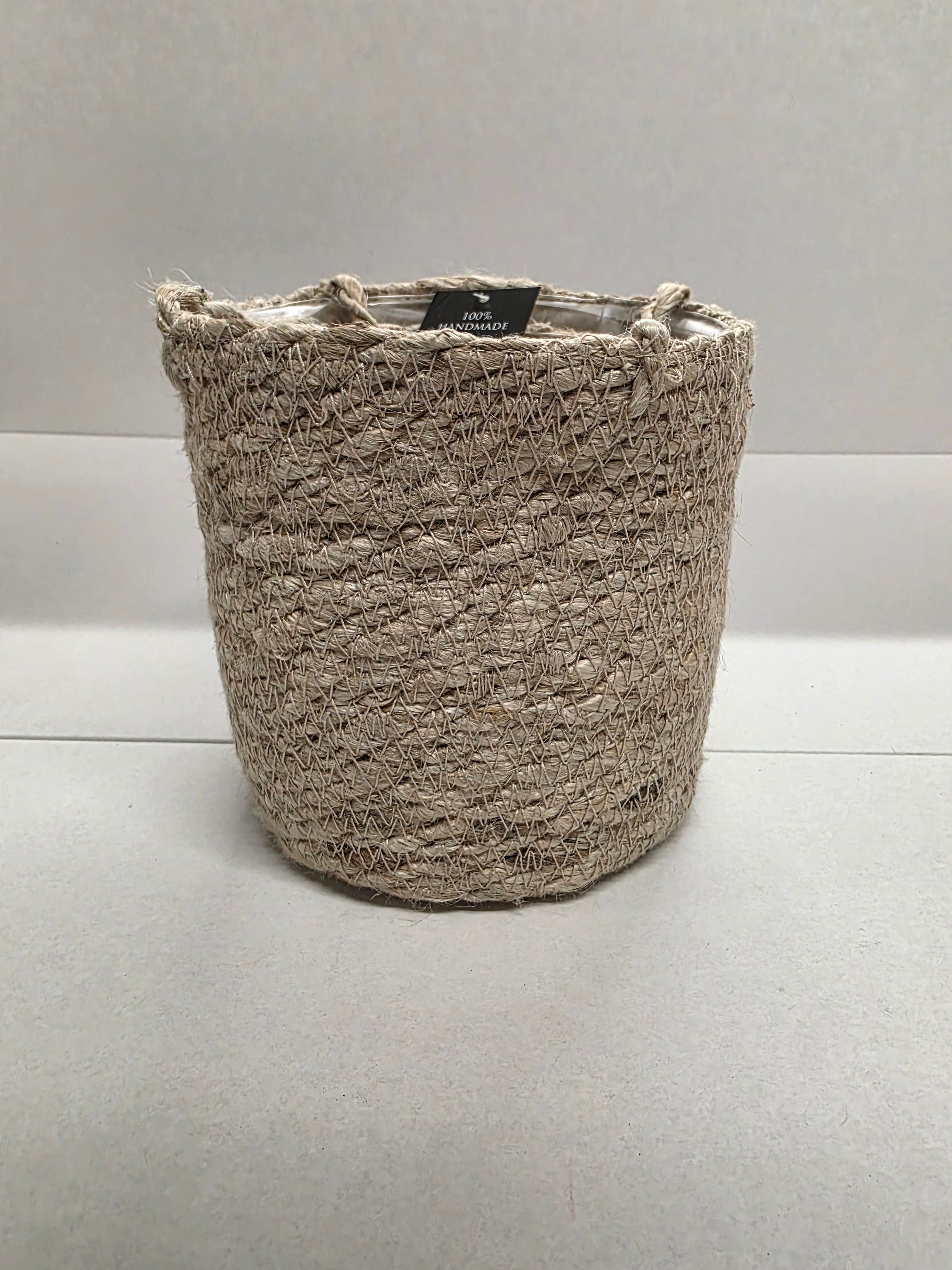 Basket Hanging Atlantic Cream Set Of 2