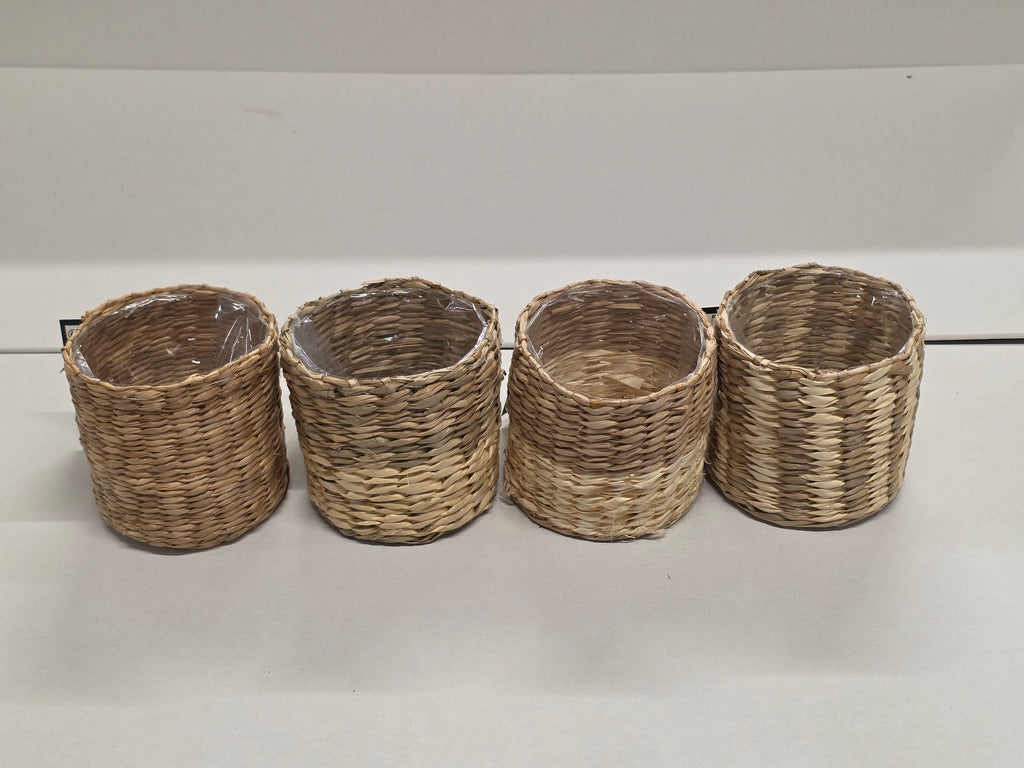 Alexis Pot Round Assort 9x10cm (PACK OF ANY 3)