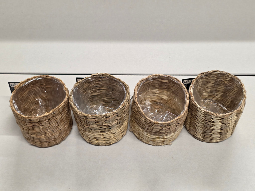 Alexis Pot Round Assort 9x10cm (PACK OF ANY 3)