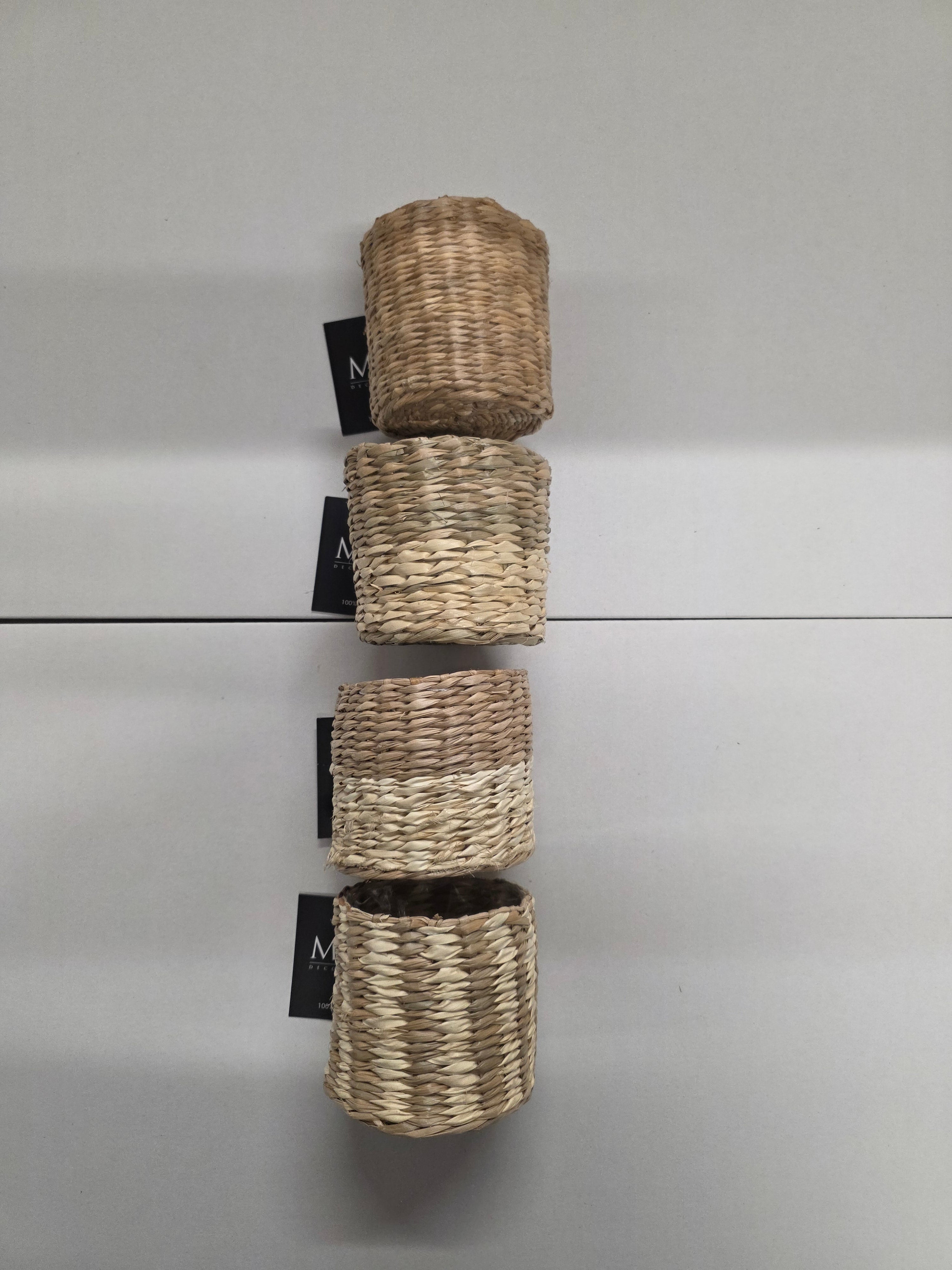 Alexis Pot Round Assort 9x10cm (PACK OF ANY 3)