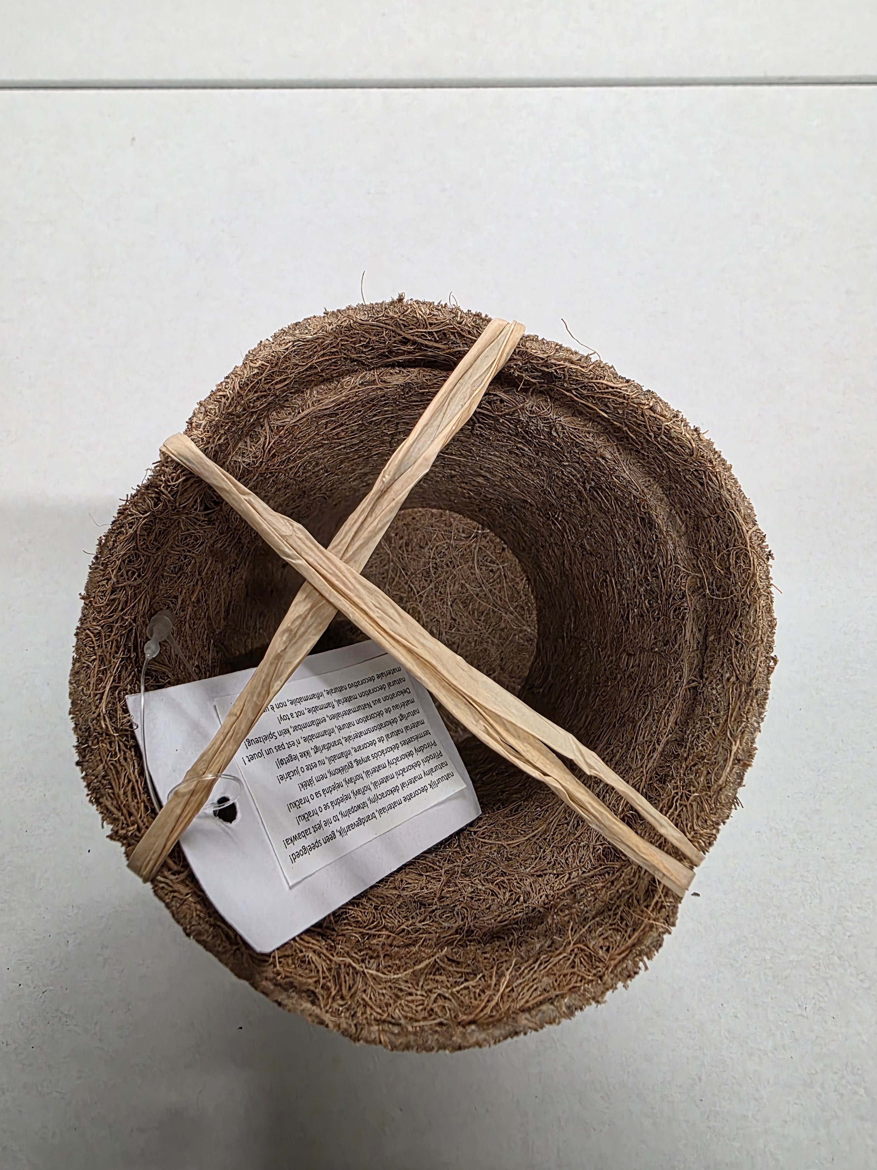 Coco Fibre Pot 10cm (PACK OF 4)