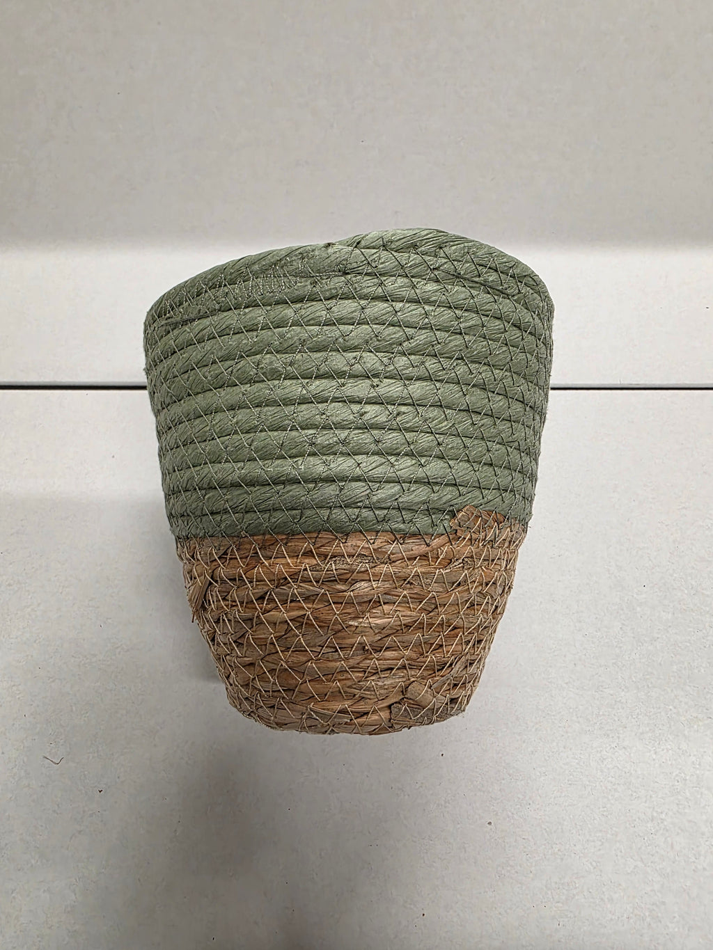 Seagrass Pot Green 16cm (PACK OF 3)