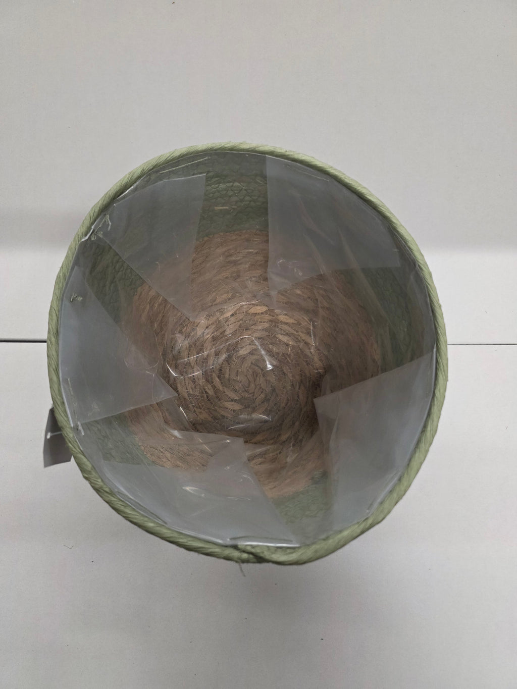 Seagrass Pot Green 23cm (PACK OF 2)