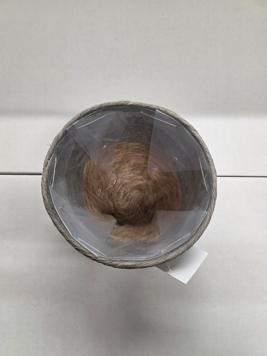 Seagrass Pot Grey 16cm (PACK OF 3)