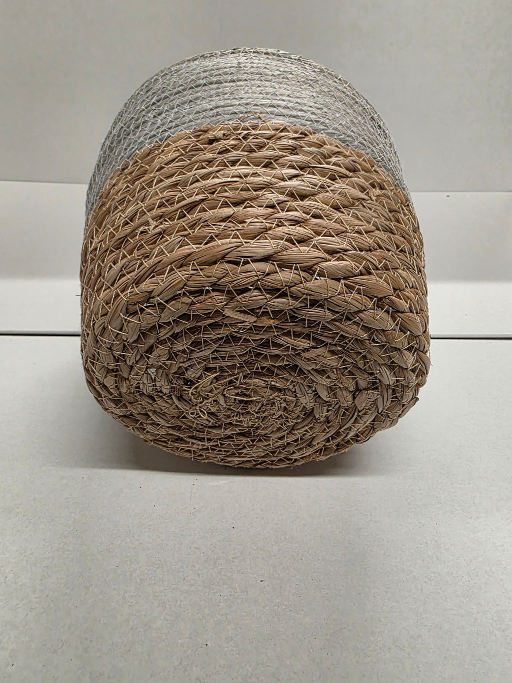 Seagrass Pot Grey 23cm (PACK OF 2)