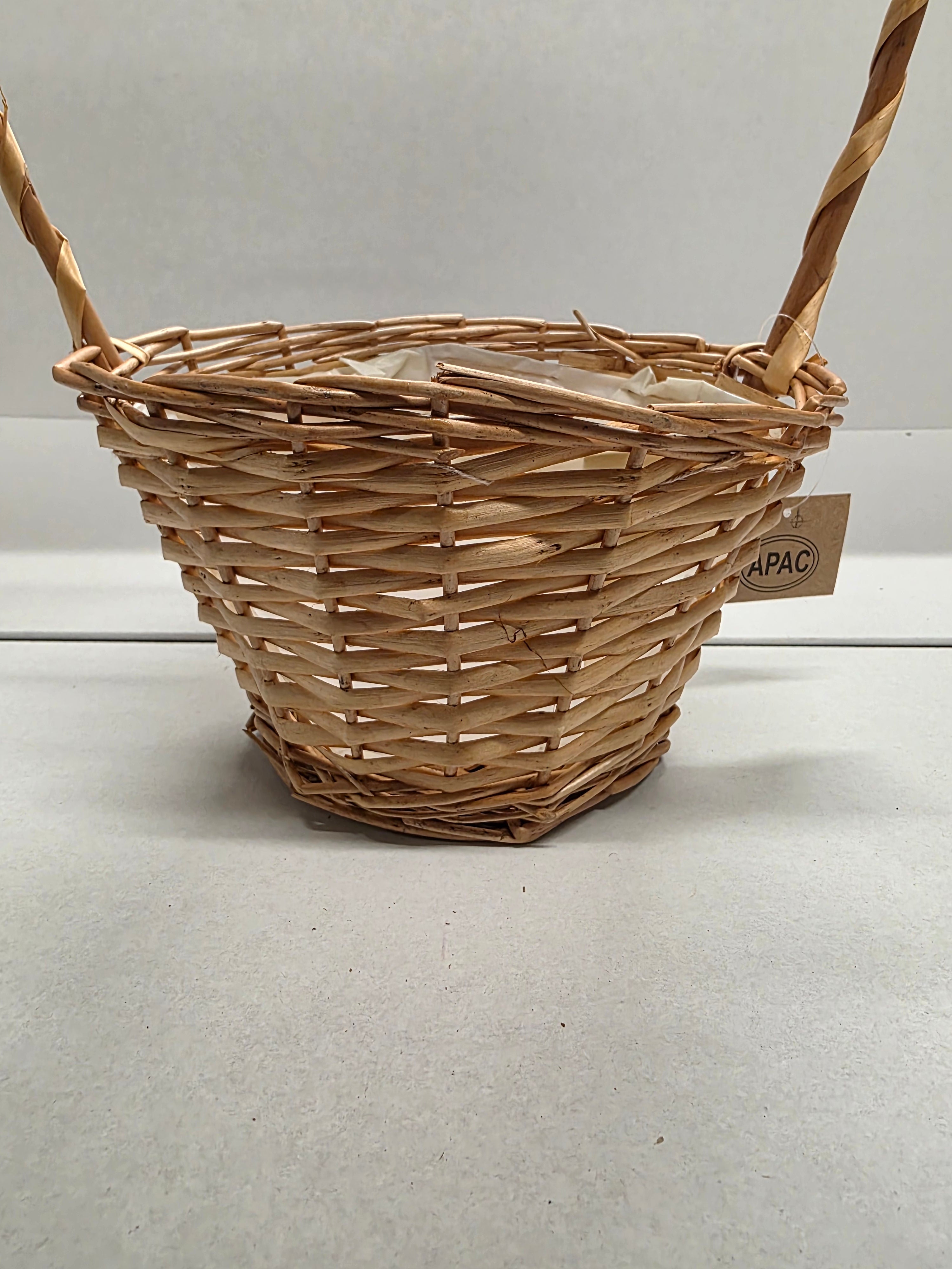 Basket Pot Mum Golden (PACK OF 2)