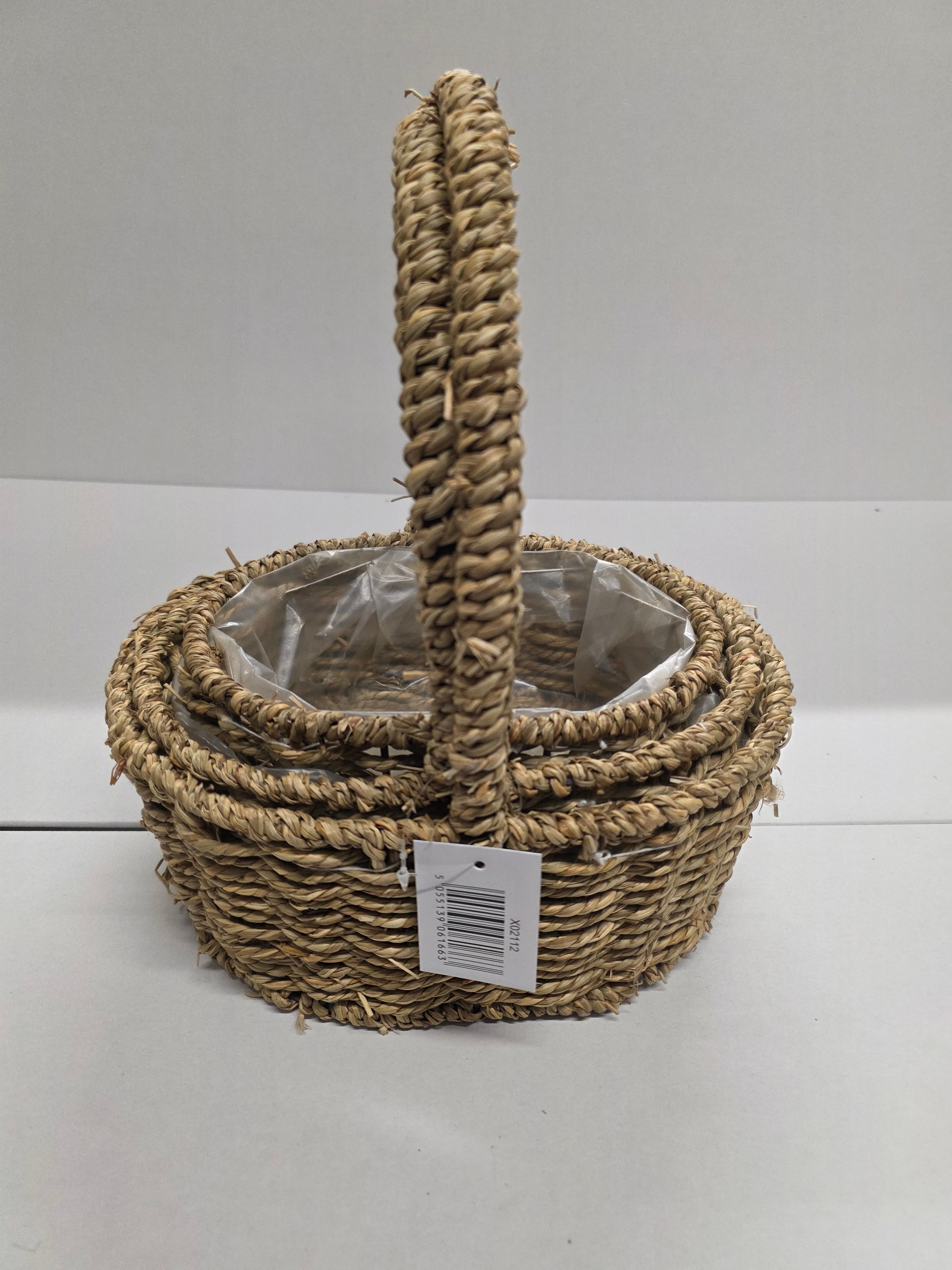 Basket Seagrass Oval Set