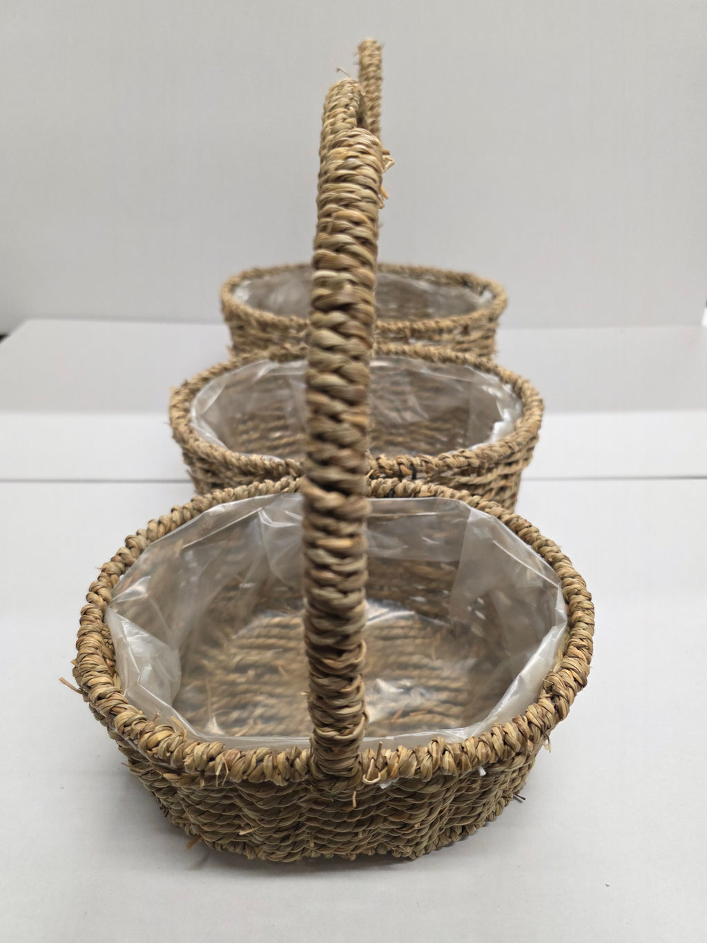 Basket Seagrass Oval Set