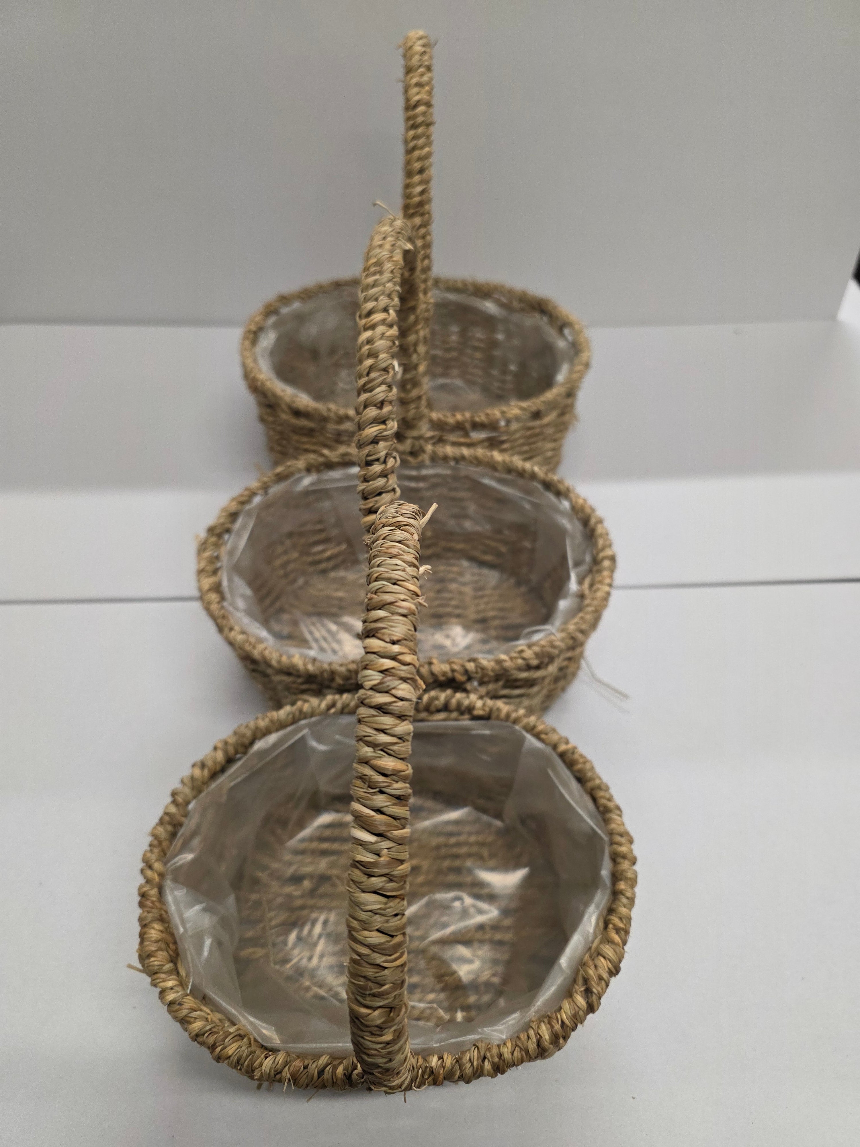 Basket Seagrass Oval Set