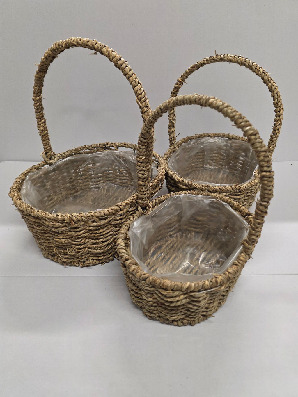 Basket Seagrass Oval Set
