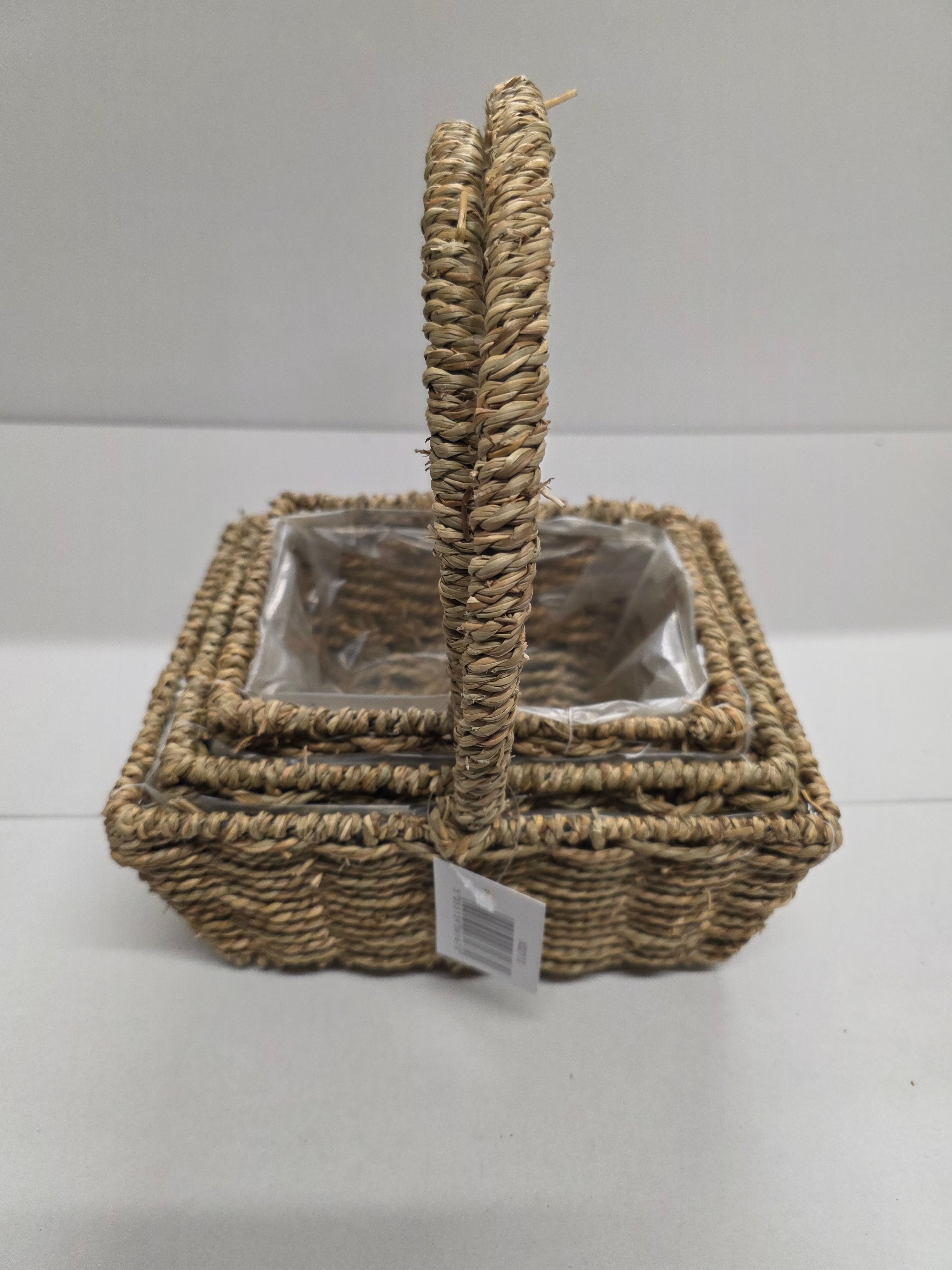 Basket Seagrass Rectangle Set