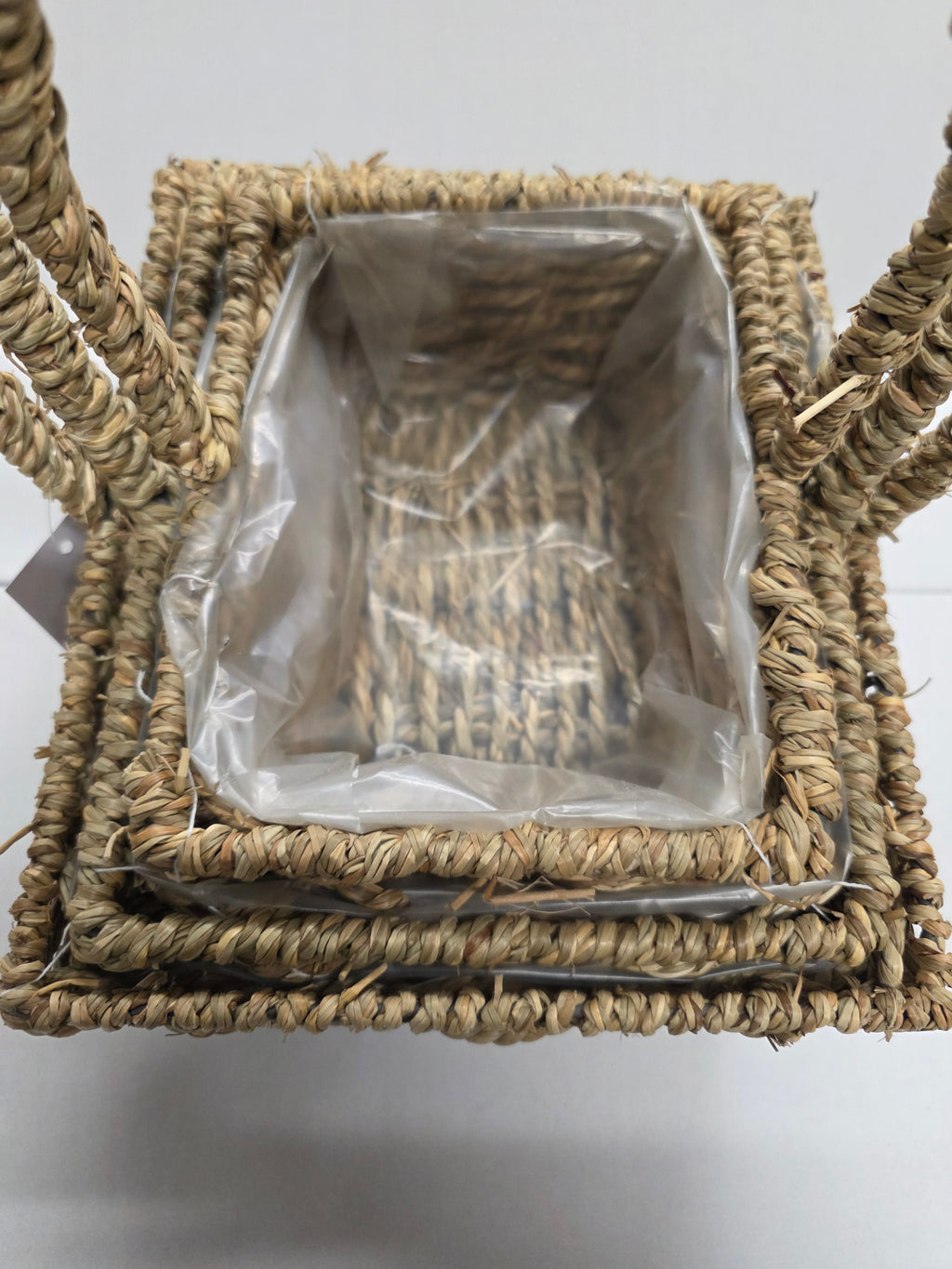 Basket Seagrass Rectangle Set