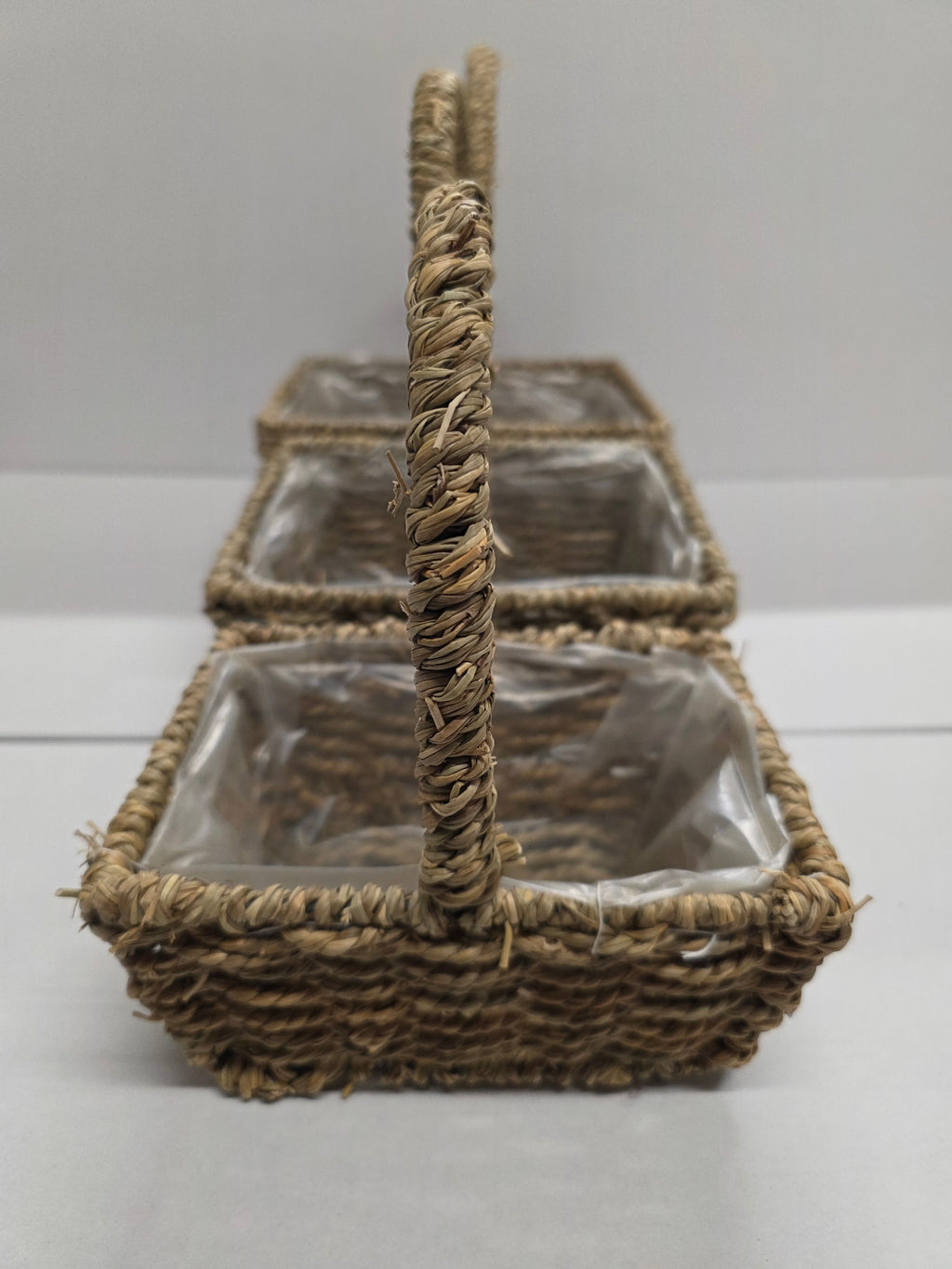 Basket Seagrass Rectangle Set