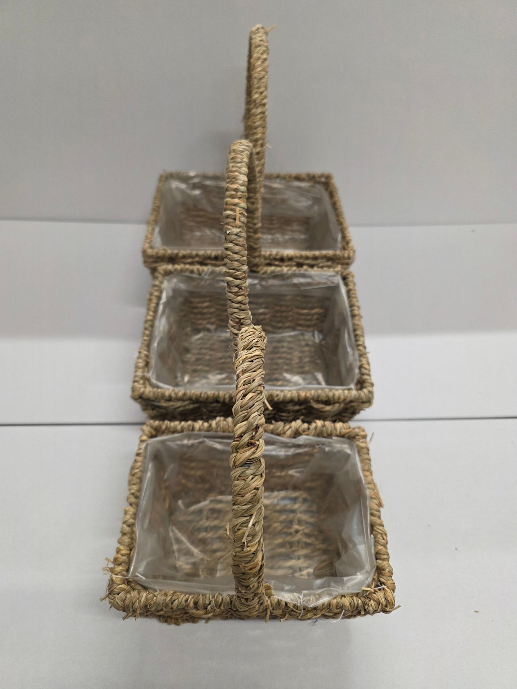 Basket Seagrass Rectangle Set