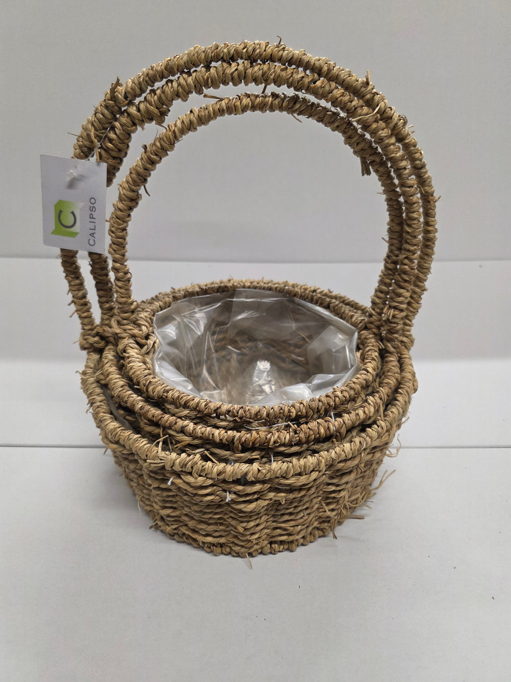 Basket Seagrass Round Set