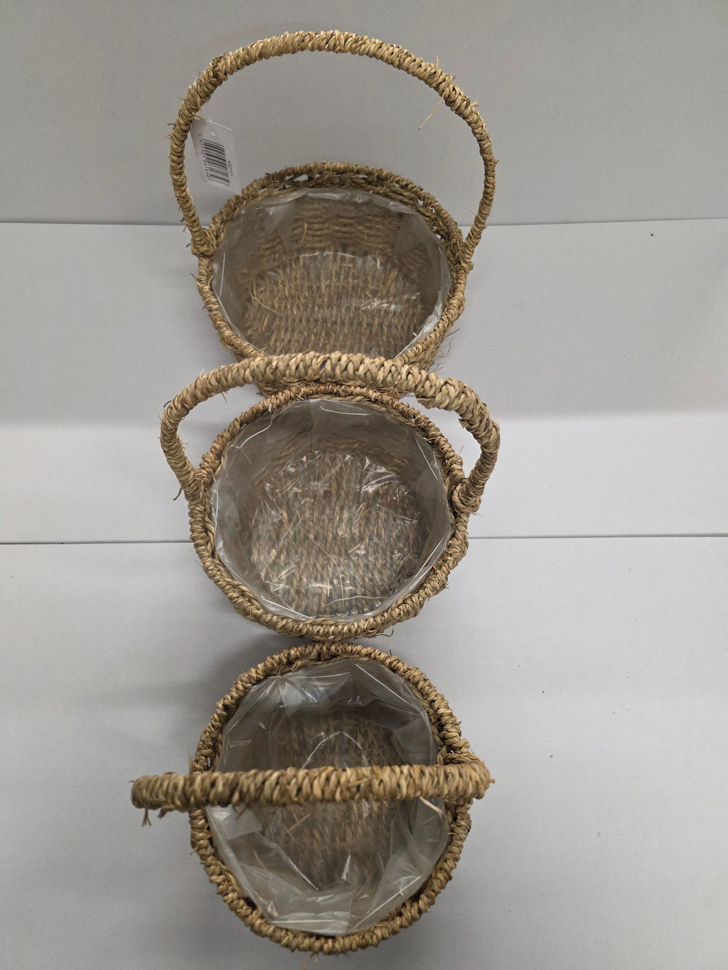 Basket Seagrass Round Set
