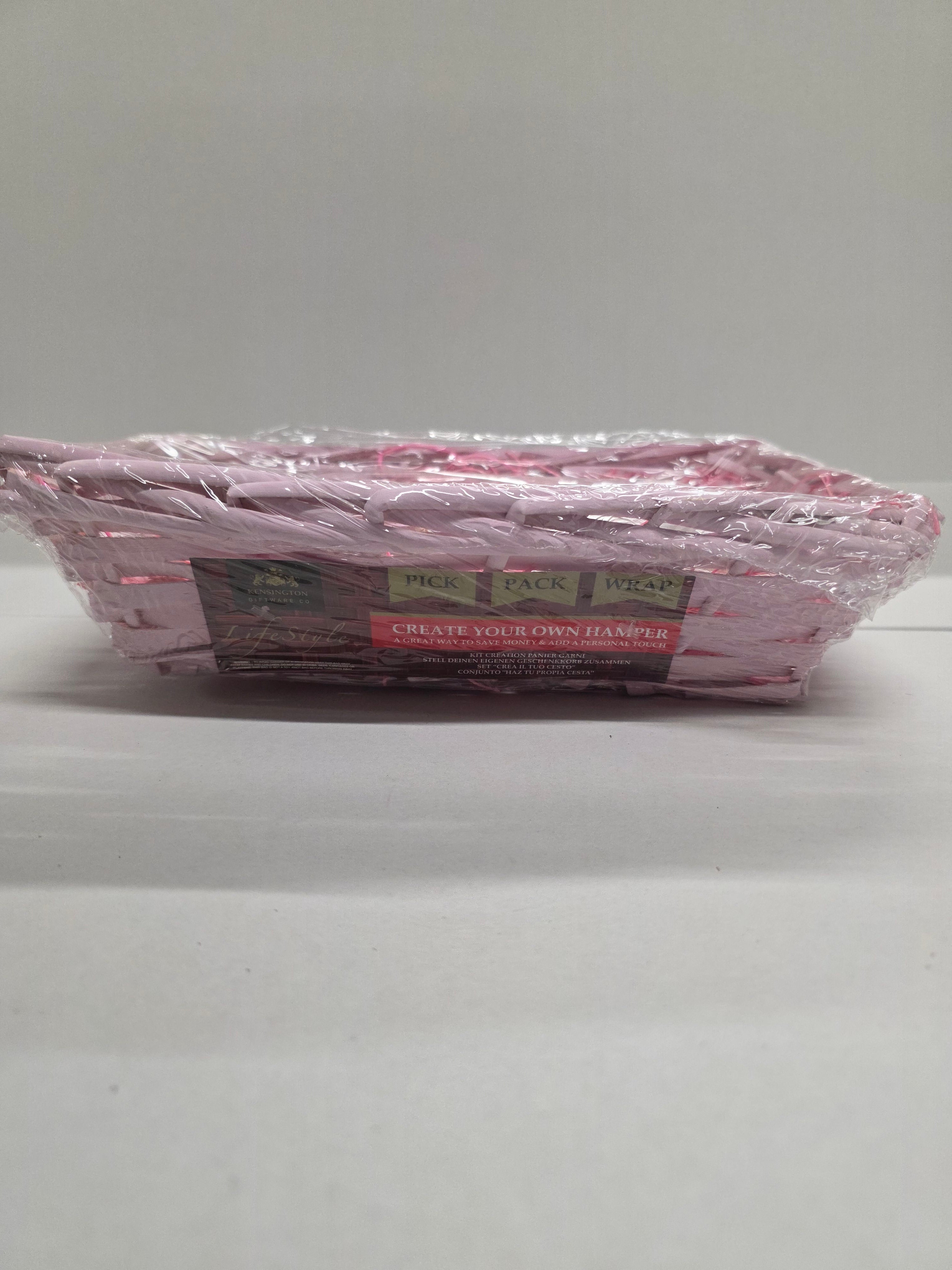 Hamper Set Pink 30x22x8cm