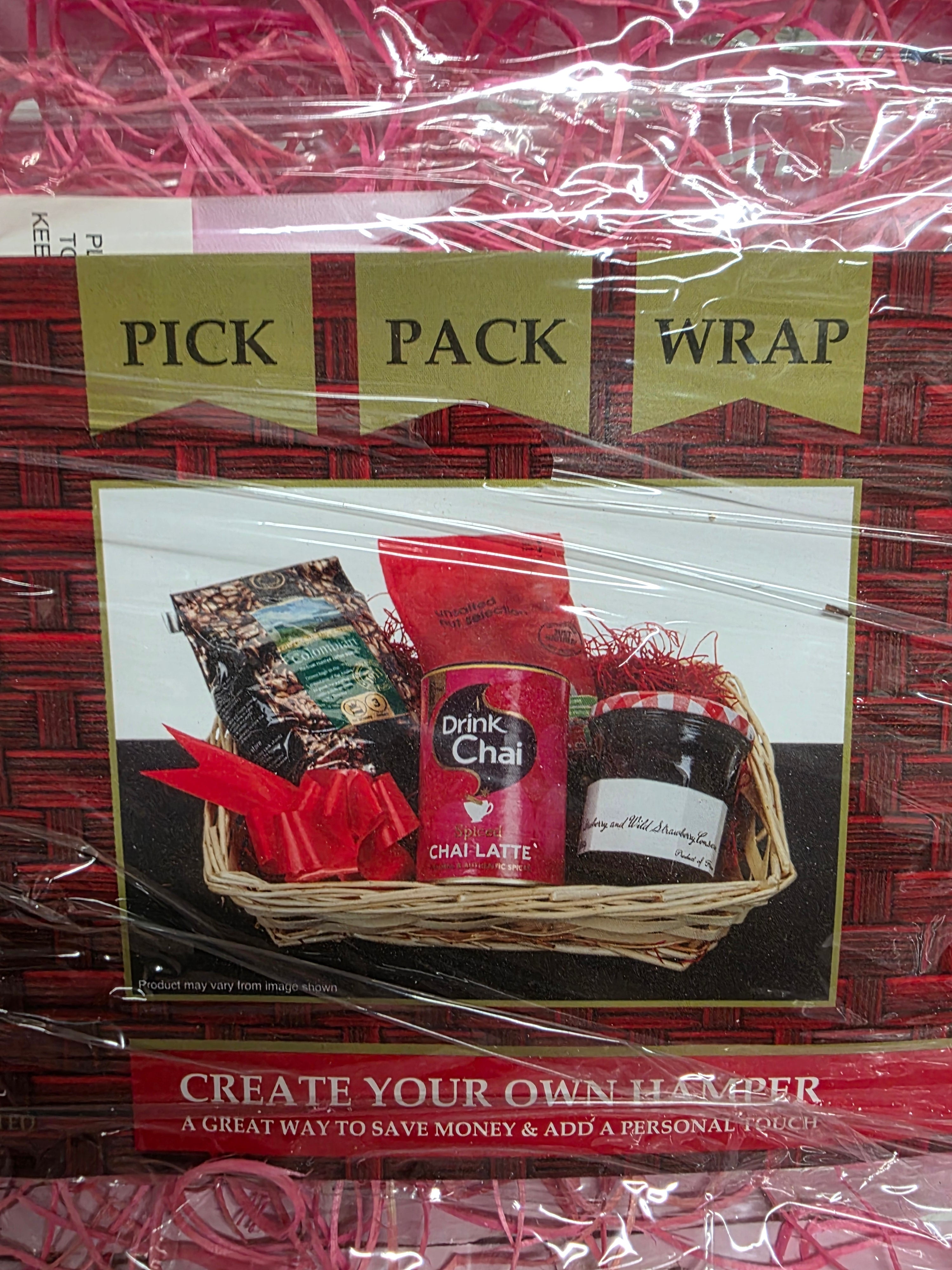 Hamper Set Pink 30x22x8cm