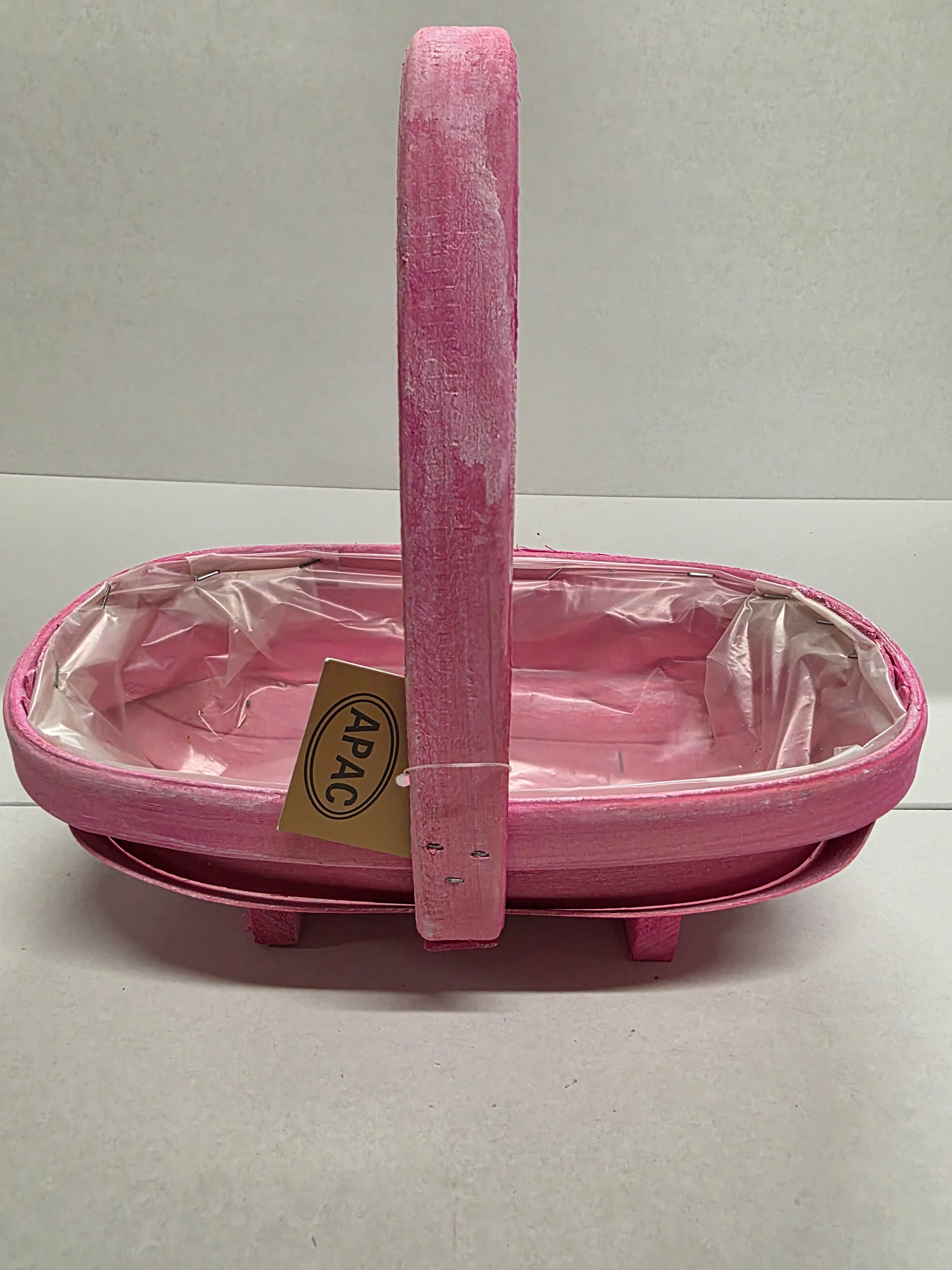 Basket Trug Soft Pink