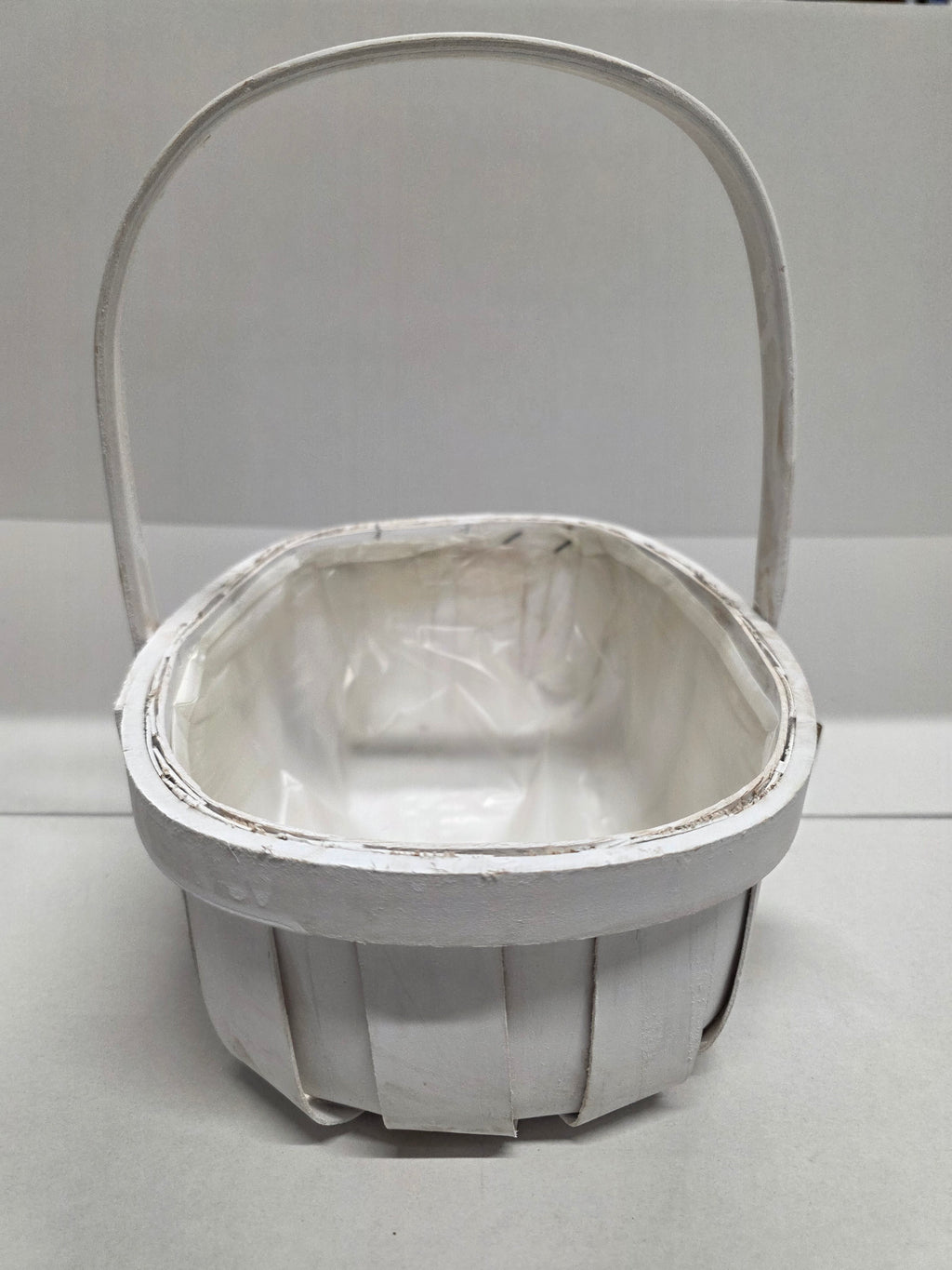 Basket Trug White
