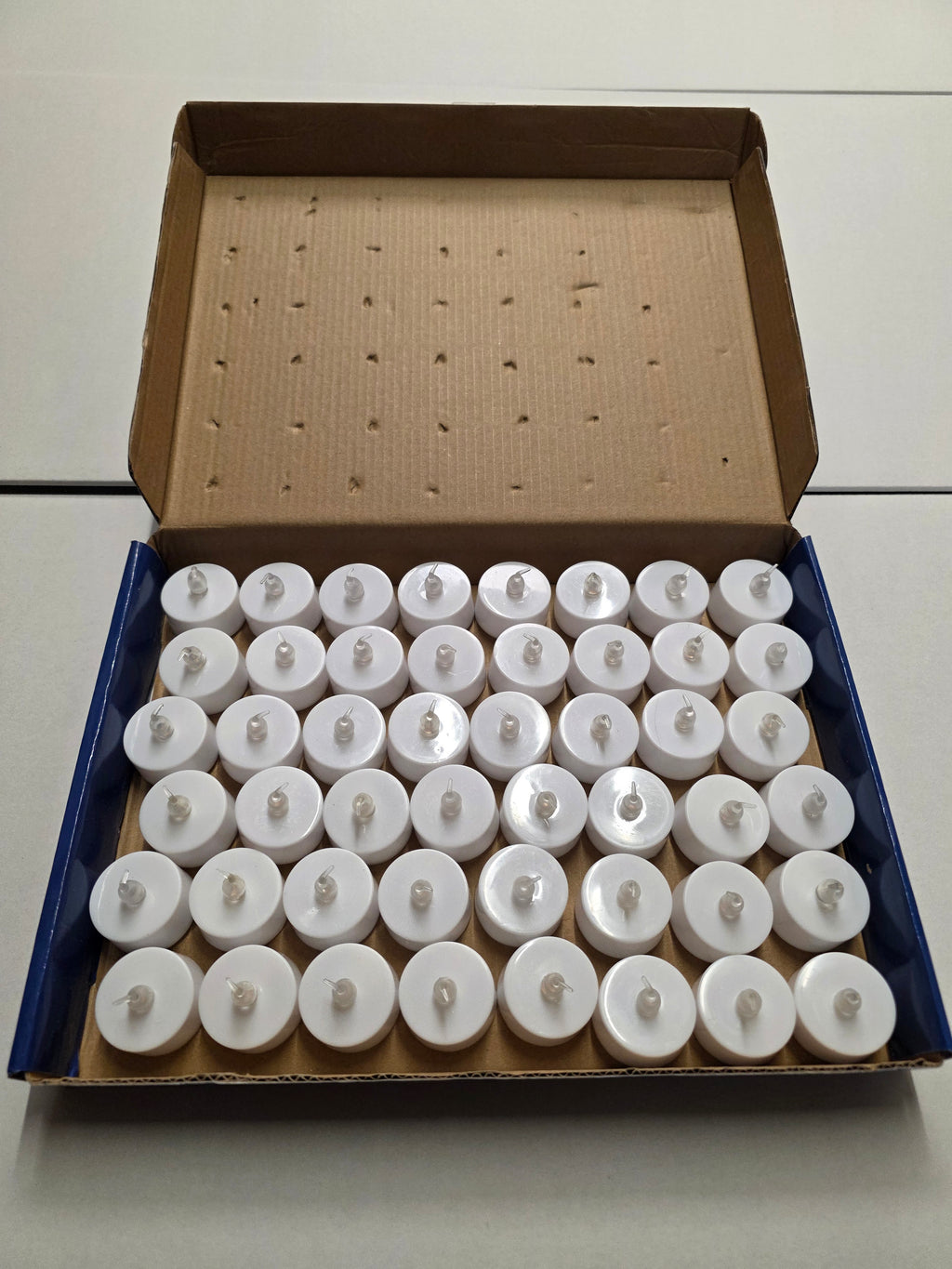 L E D Tealight White X48