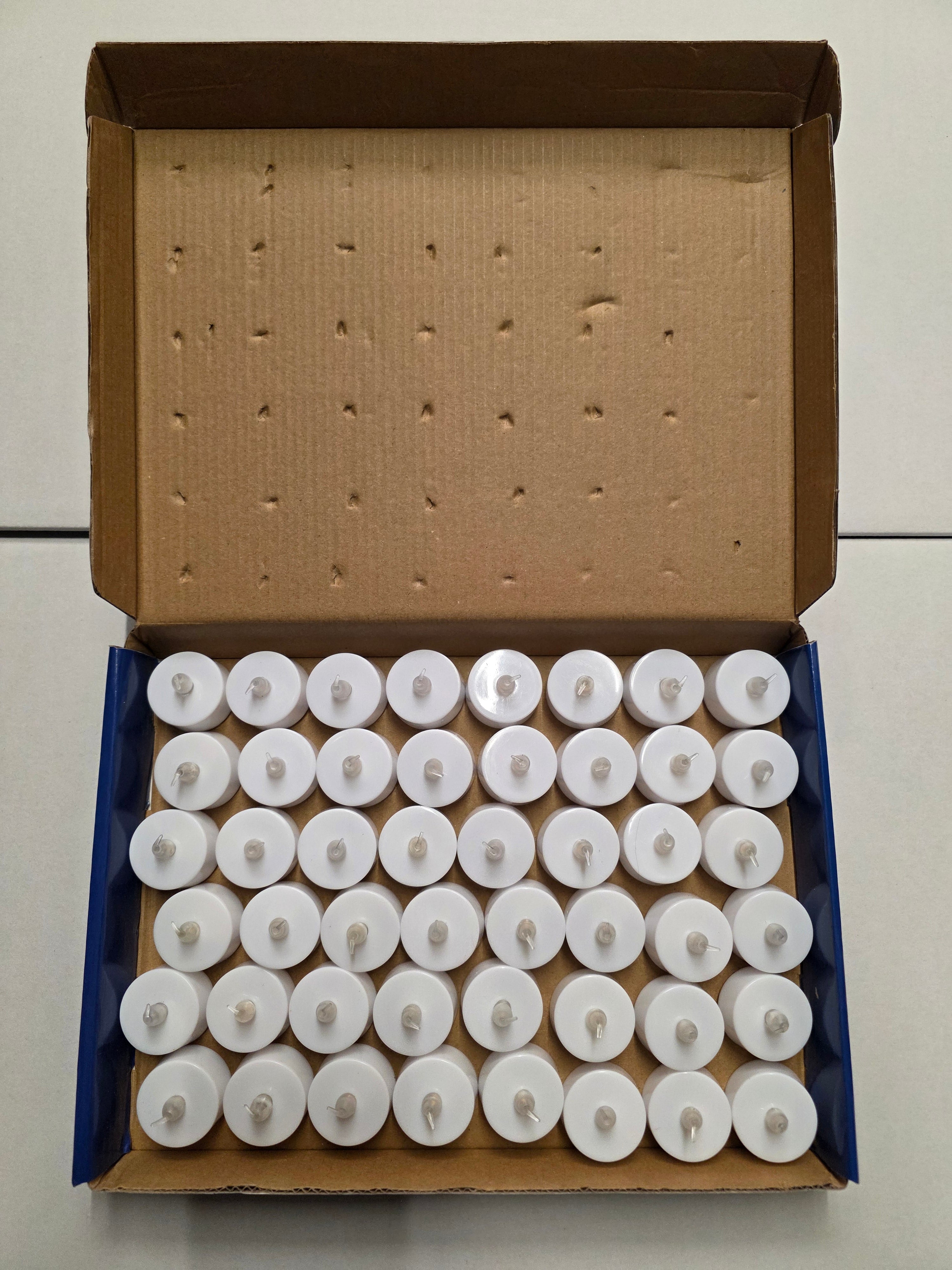 L E D Tealight White X48