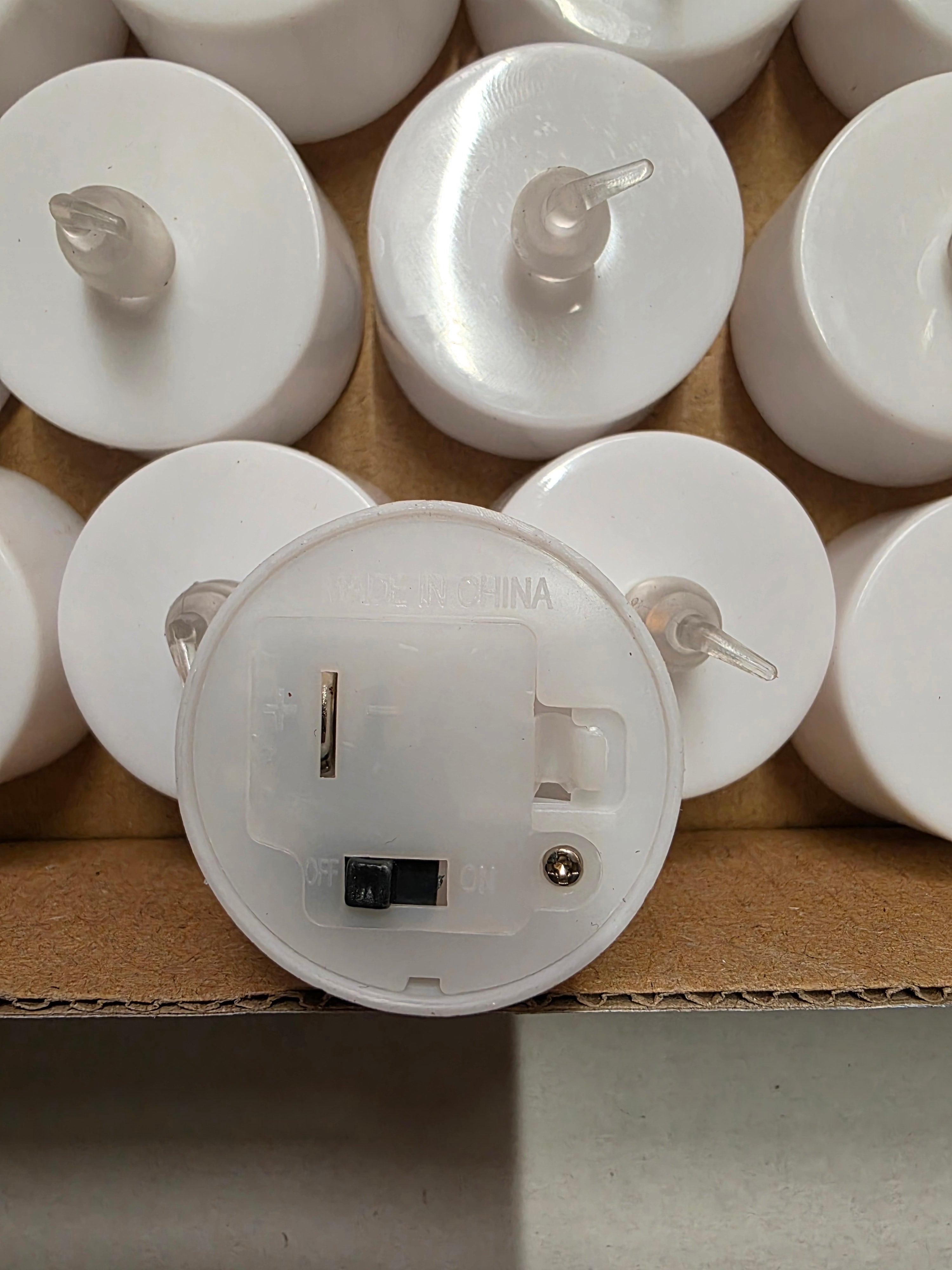 L E D Tealight White X48