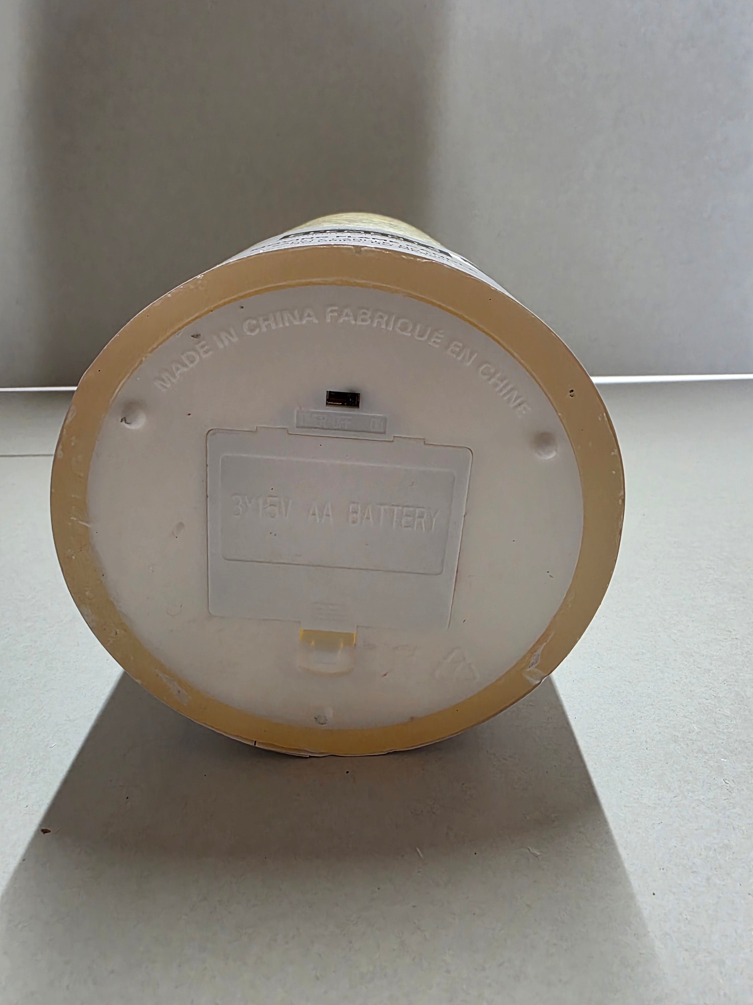 Moving Flame Led Candle 12.5 X 25cm