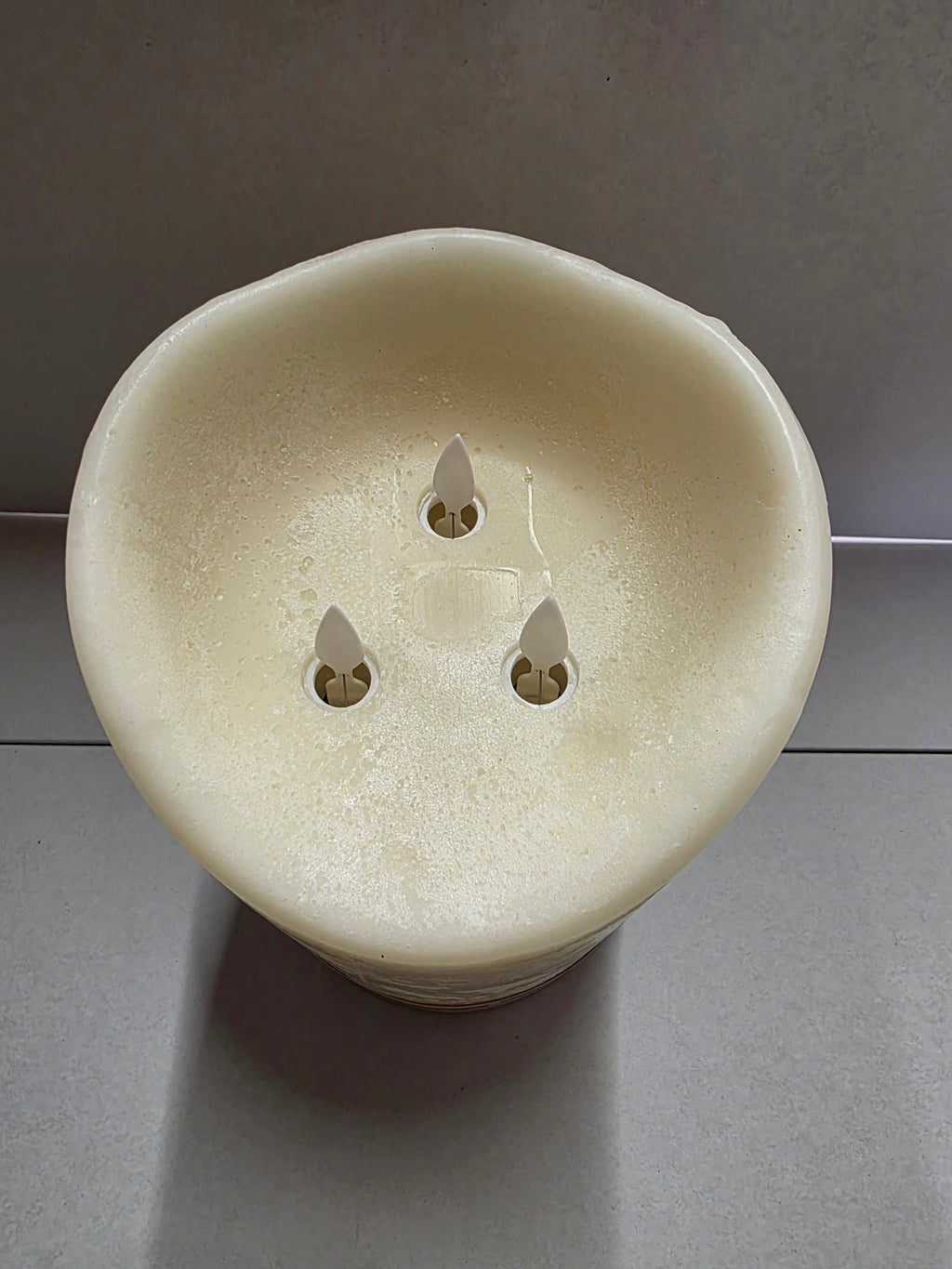 Moving Flame Led Candle 15 X 30cm