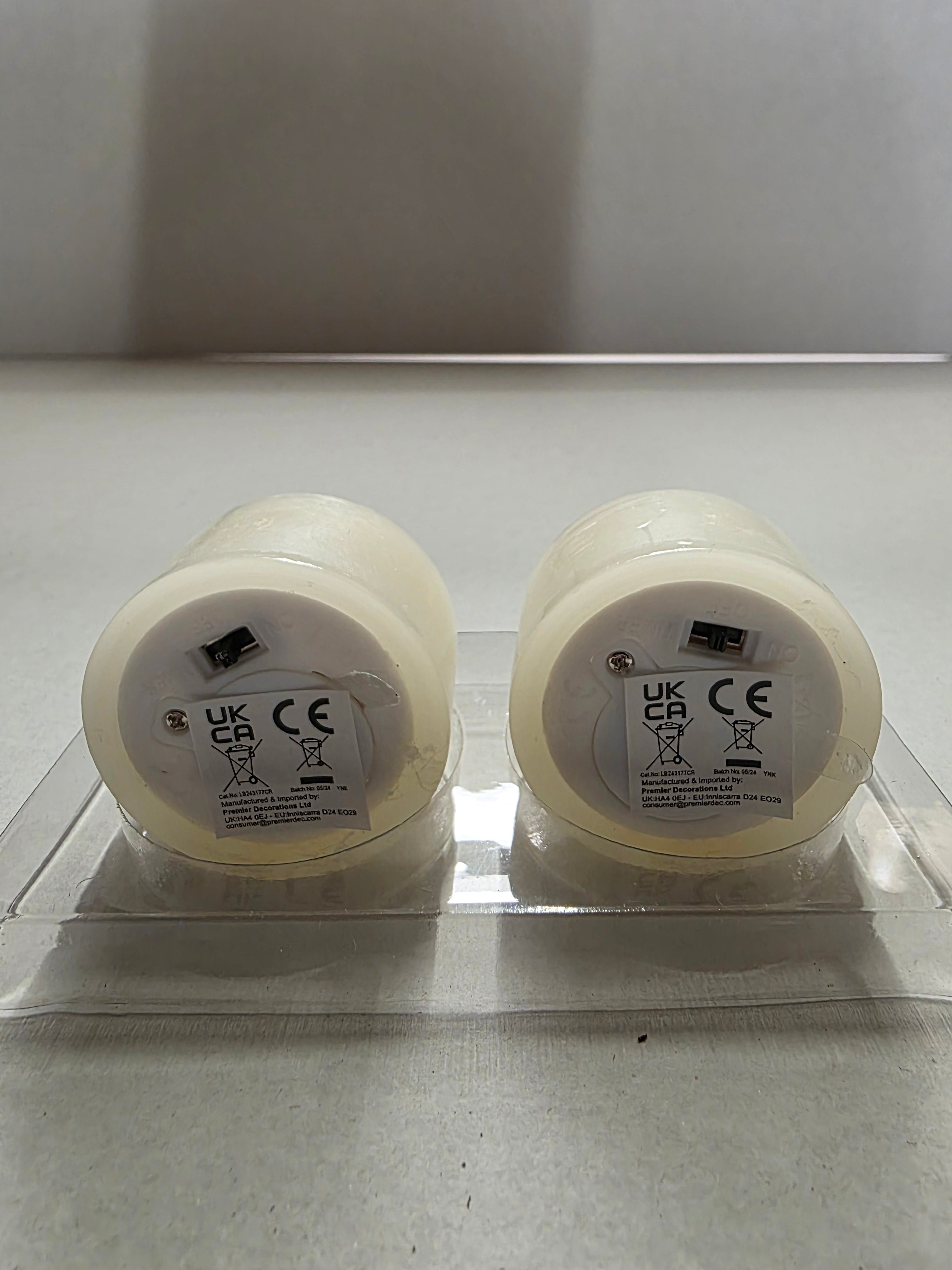 Tea Light L E D Cream X2