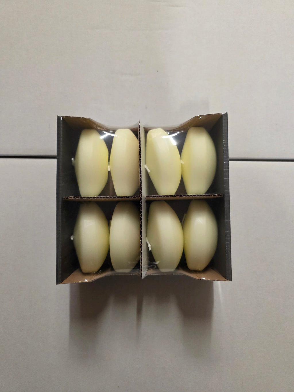 Floating Candle Large 40x80mm Ivory