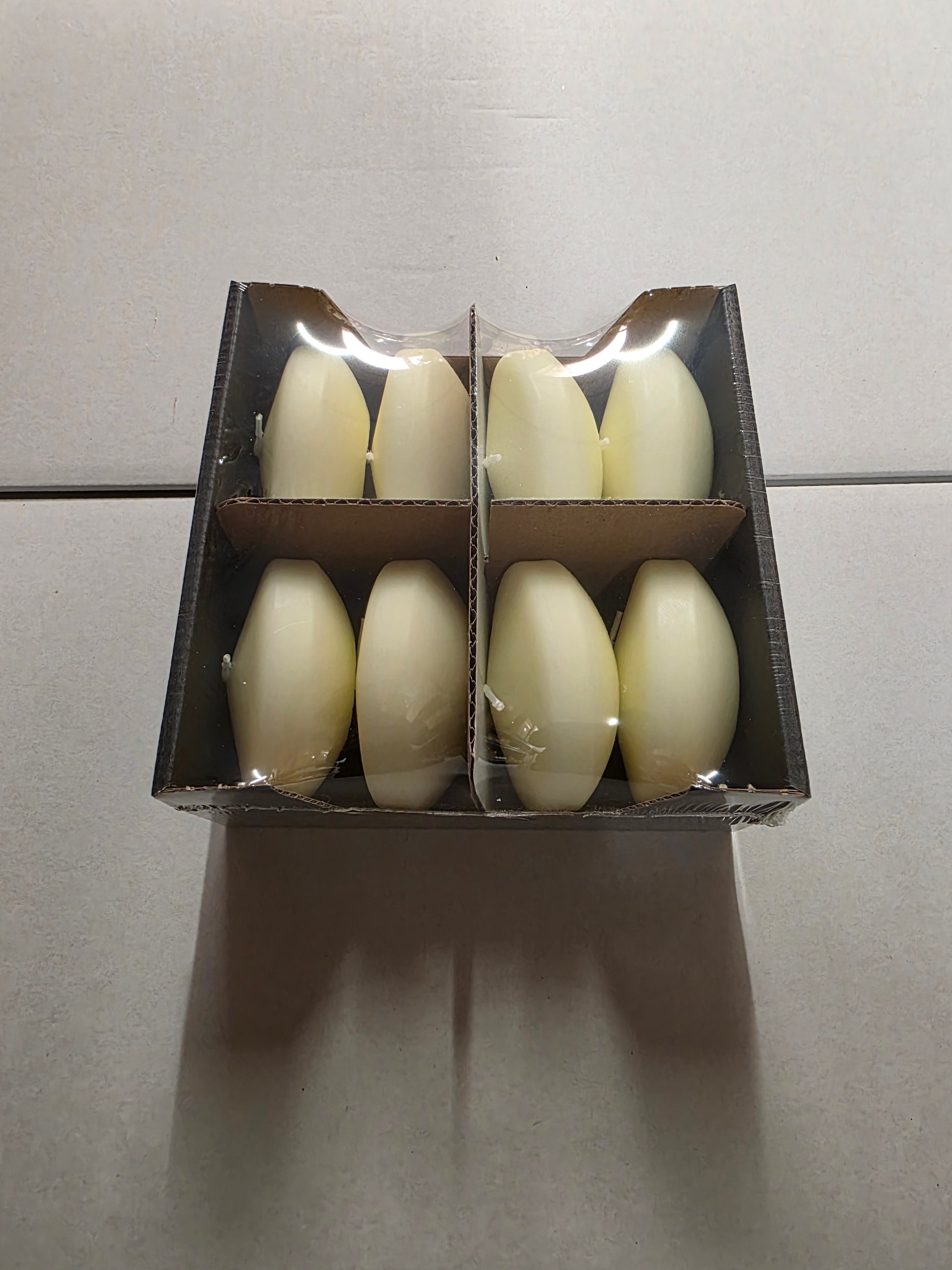 Floating Candle Large 40x80mm Ivory