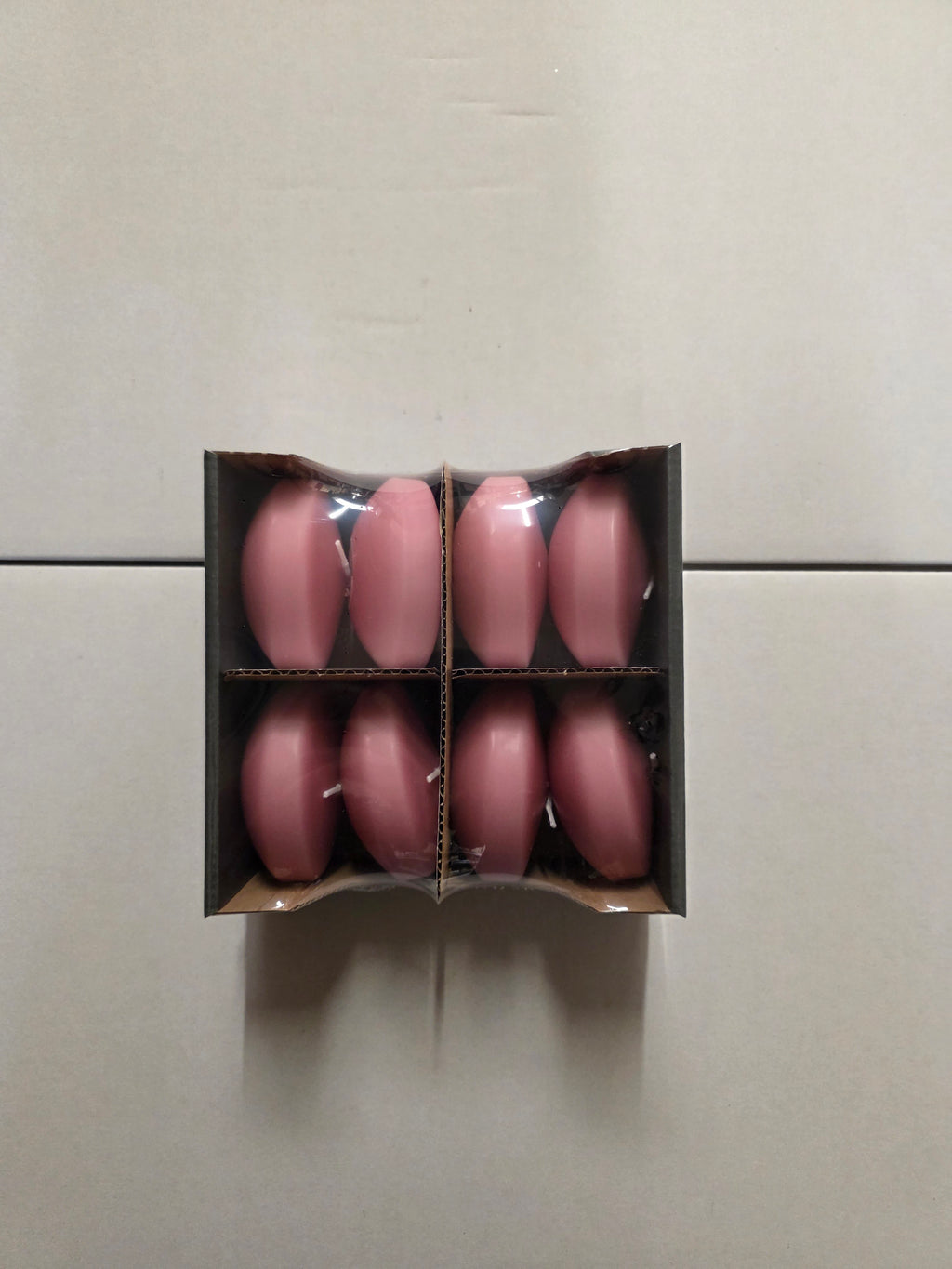 Floating Candle Large 40x80mm Rose