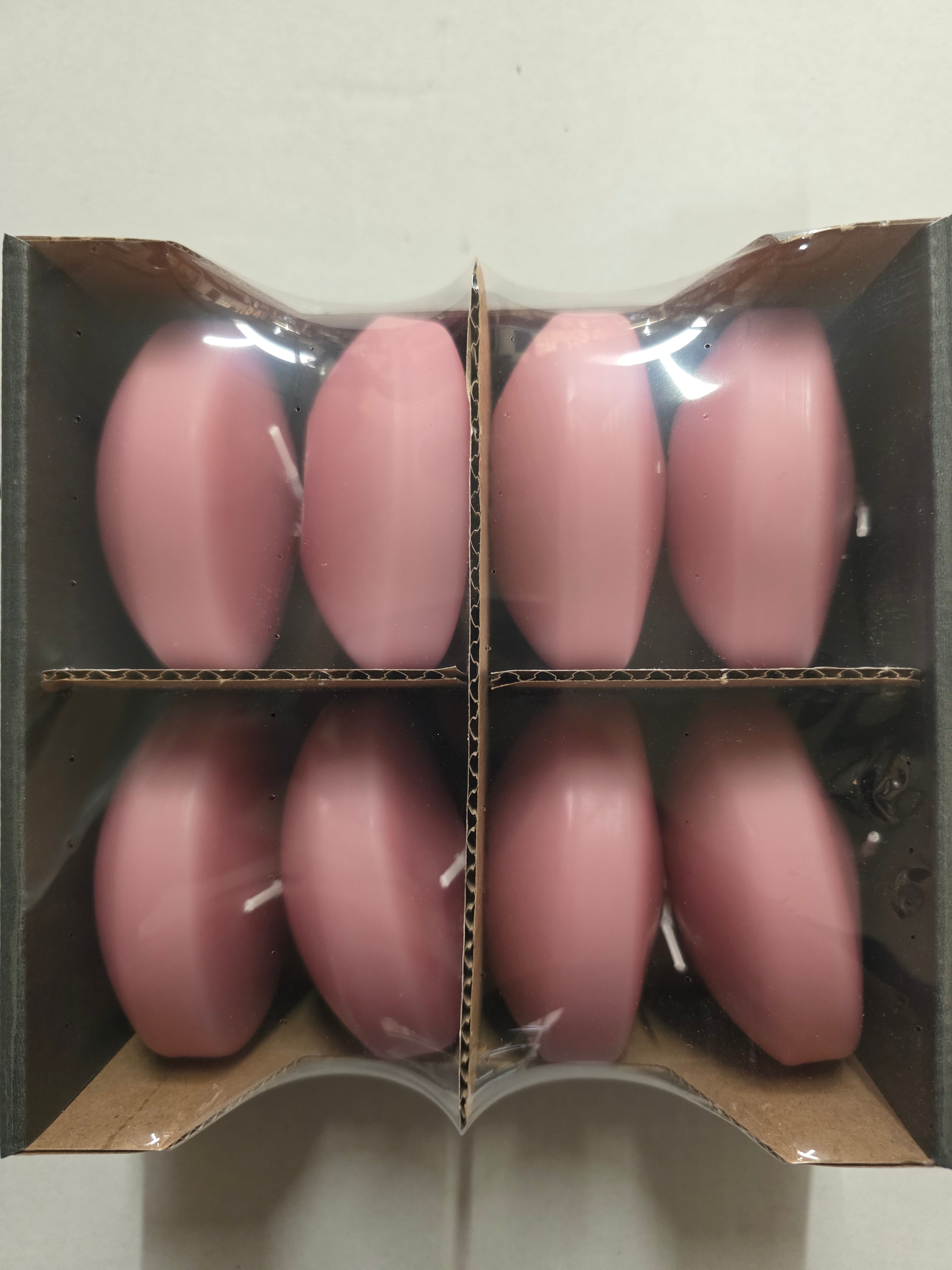 Floating Candle Large 40x80mm Rose