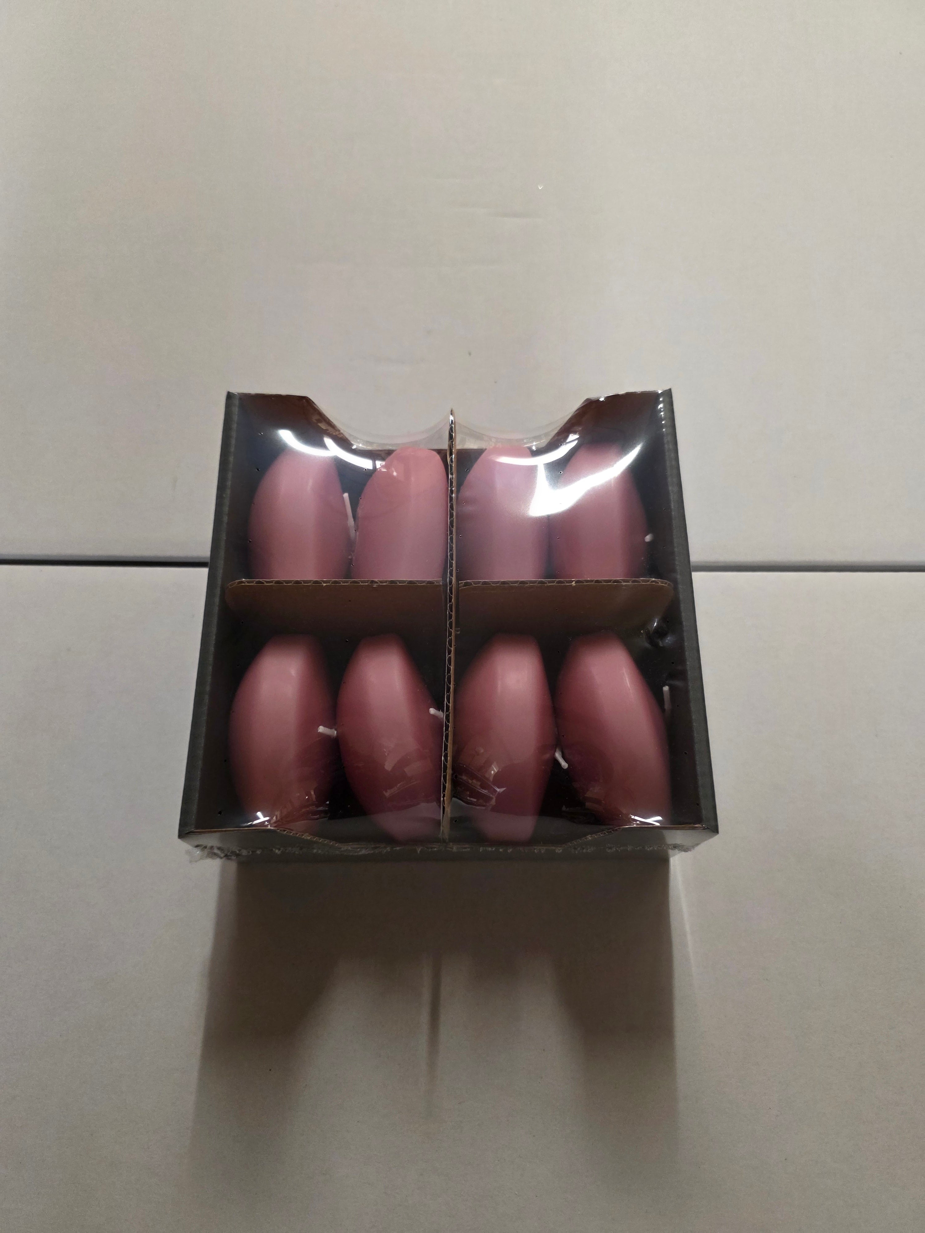 Floating Candle Large 40x80mm Rose