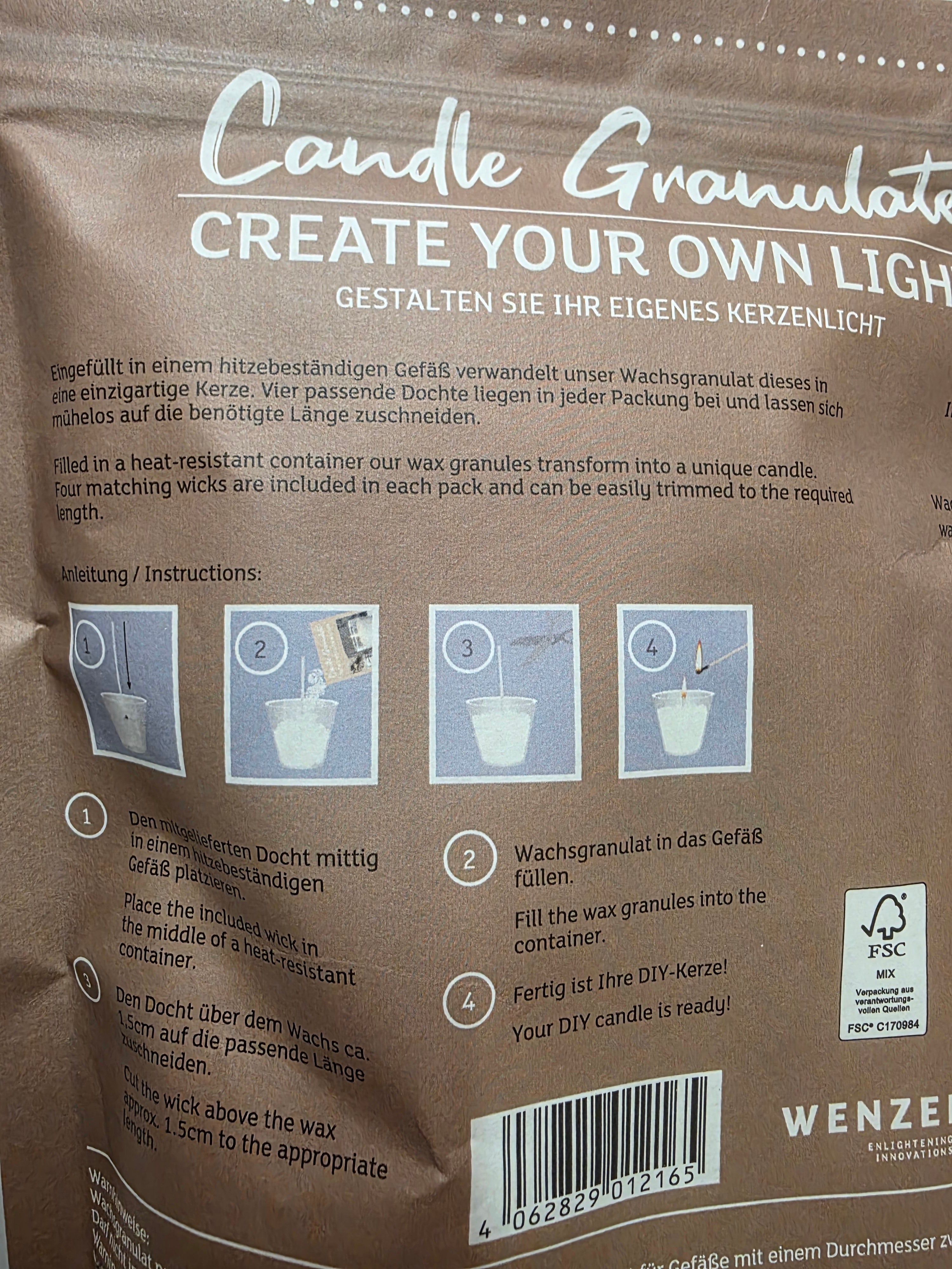 Wax Granule Non Scented 400gram