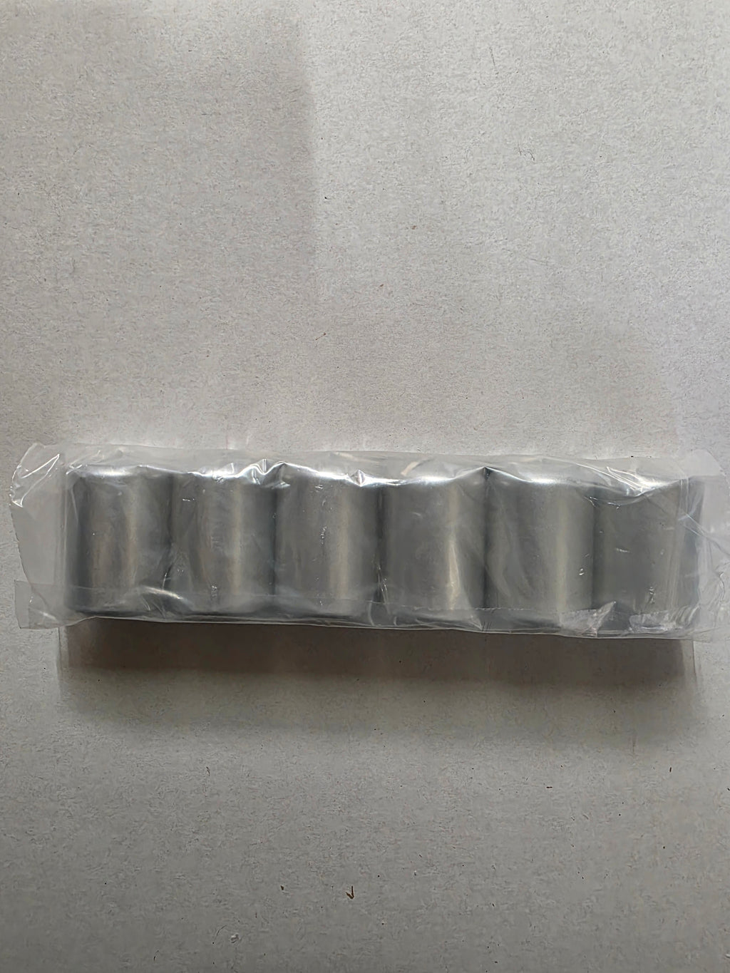 Candle Pillar Silver 5 Cm X6