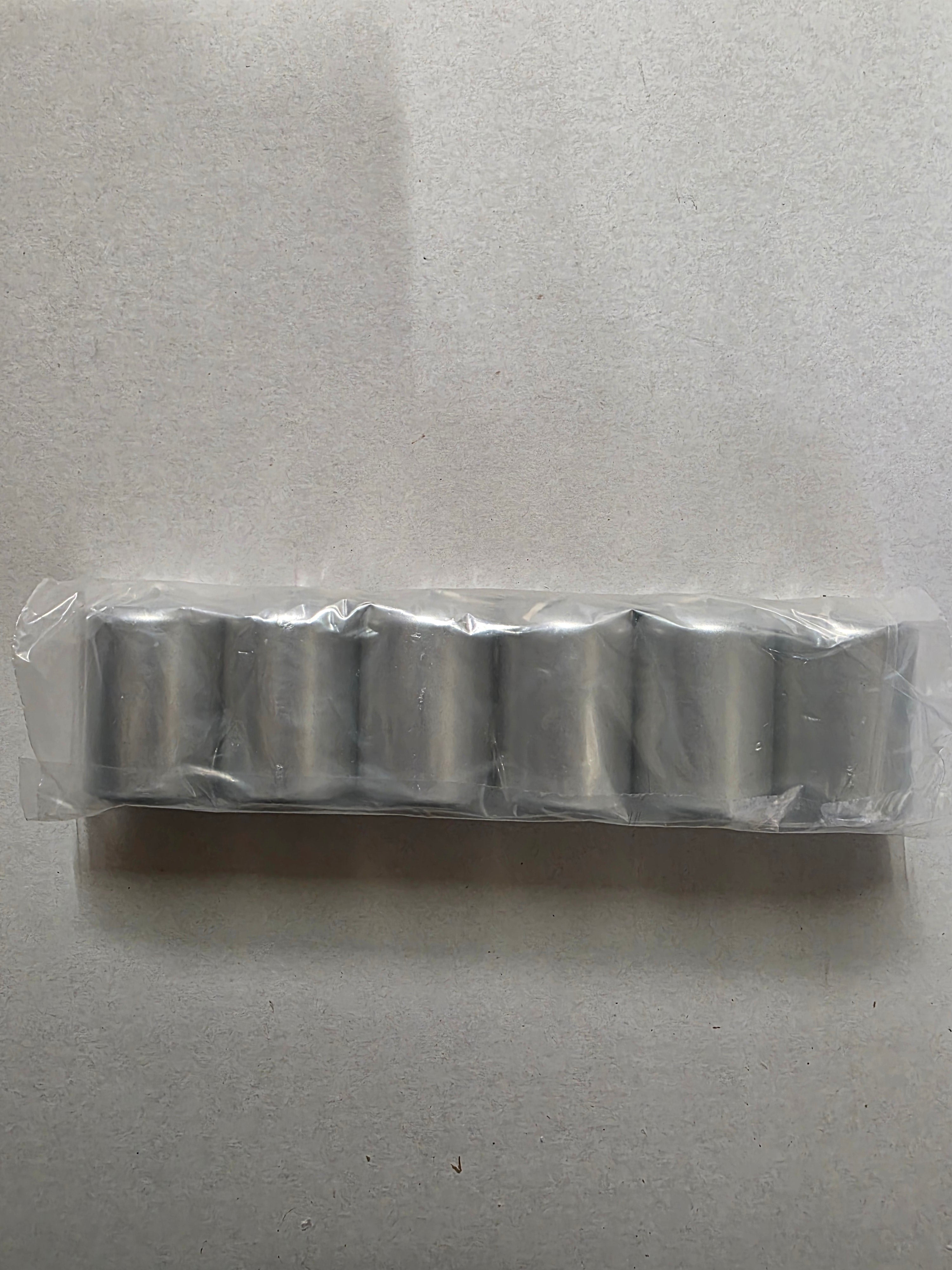 Candle Pillar Silver 5 Cm X6