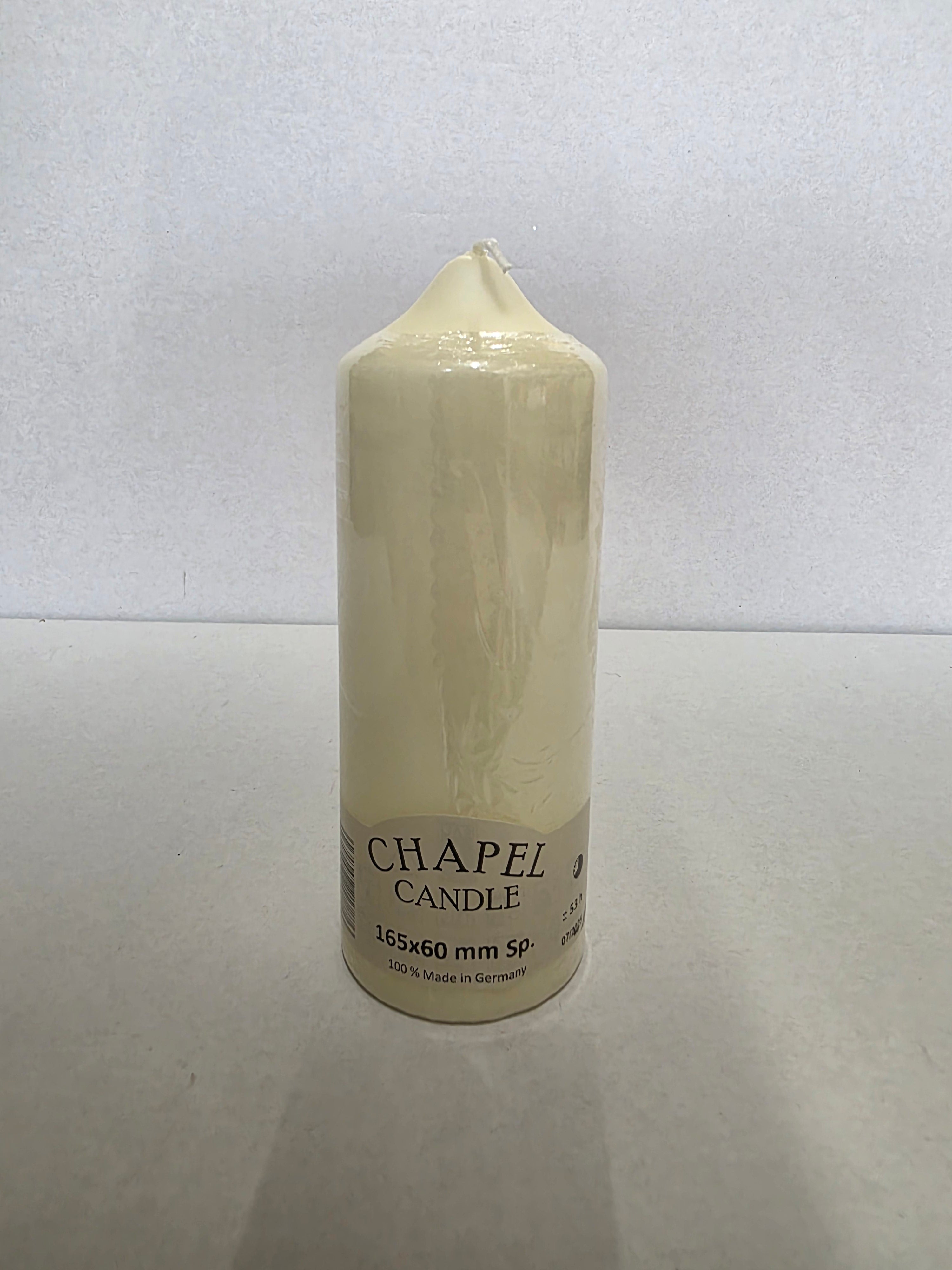 Chapel Candle 165x60mm (PACK OF 2)