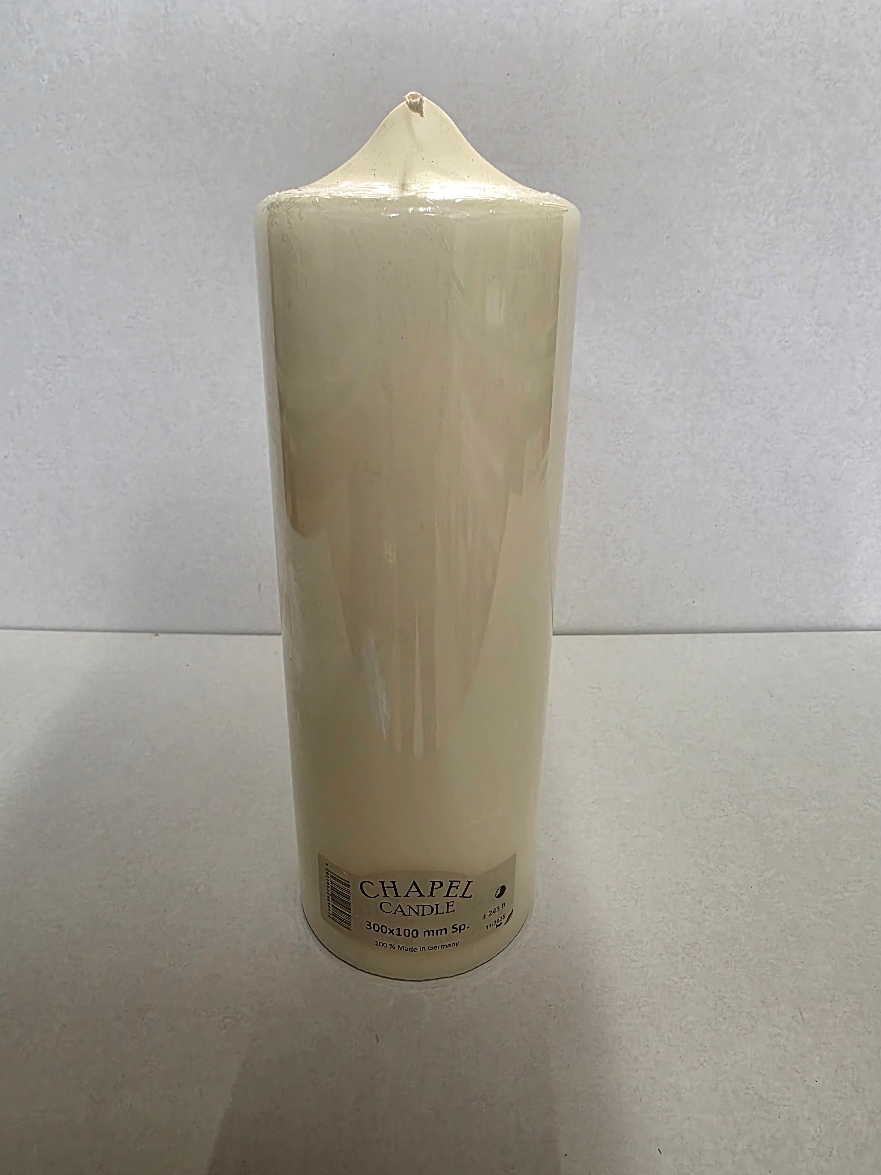 Chapel Candle 300x100mm