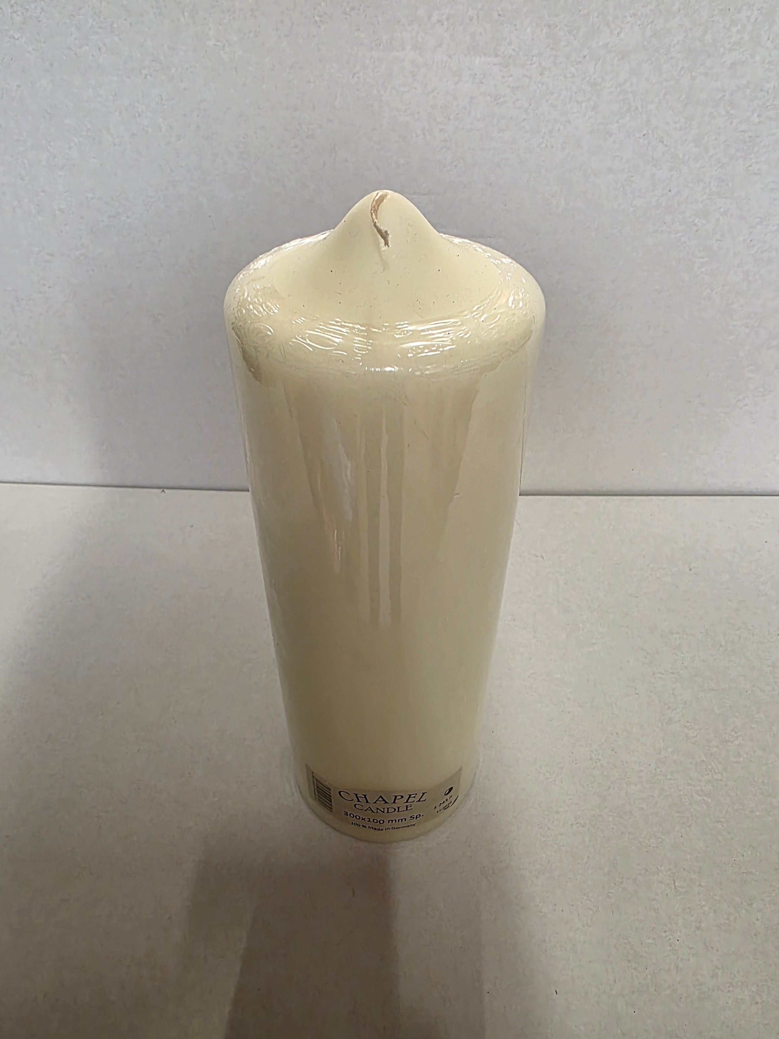 Chapel Candle 300x100mm